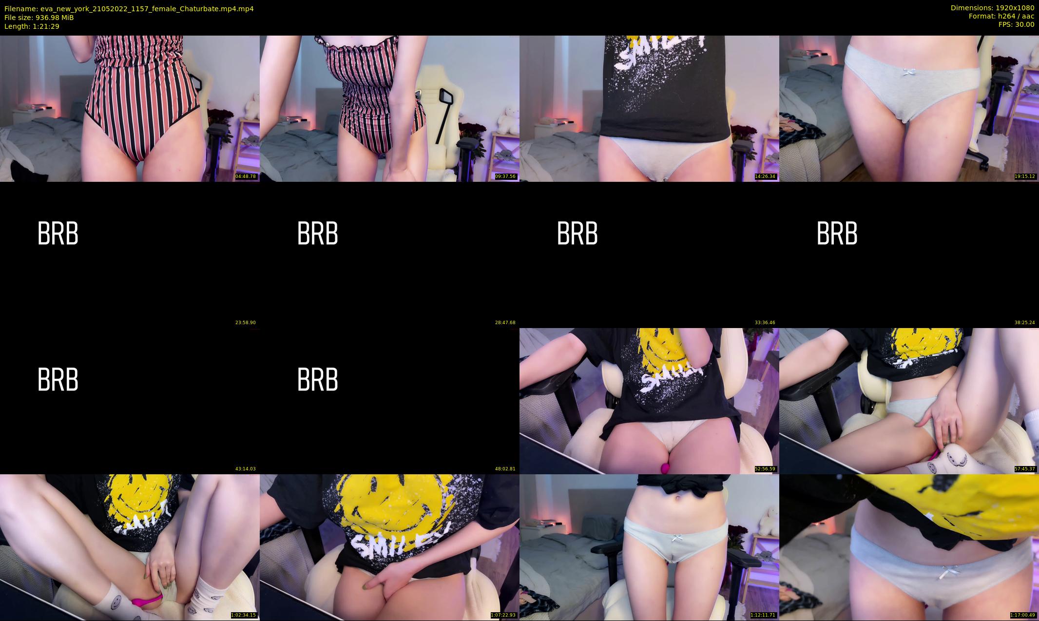 eva_new_york — 82 minute Chaturbate female cam show recording, 1080p, May 21, 2022