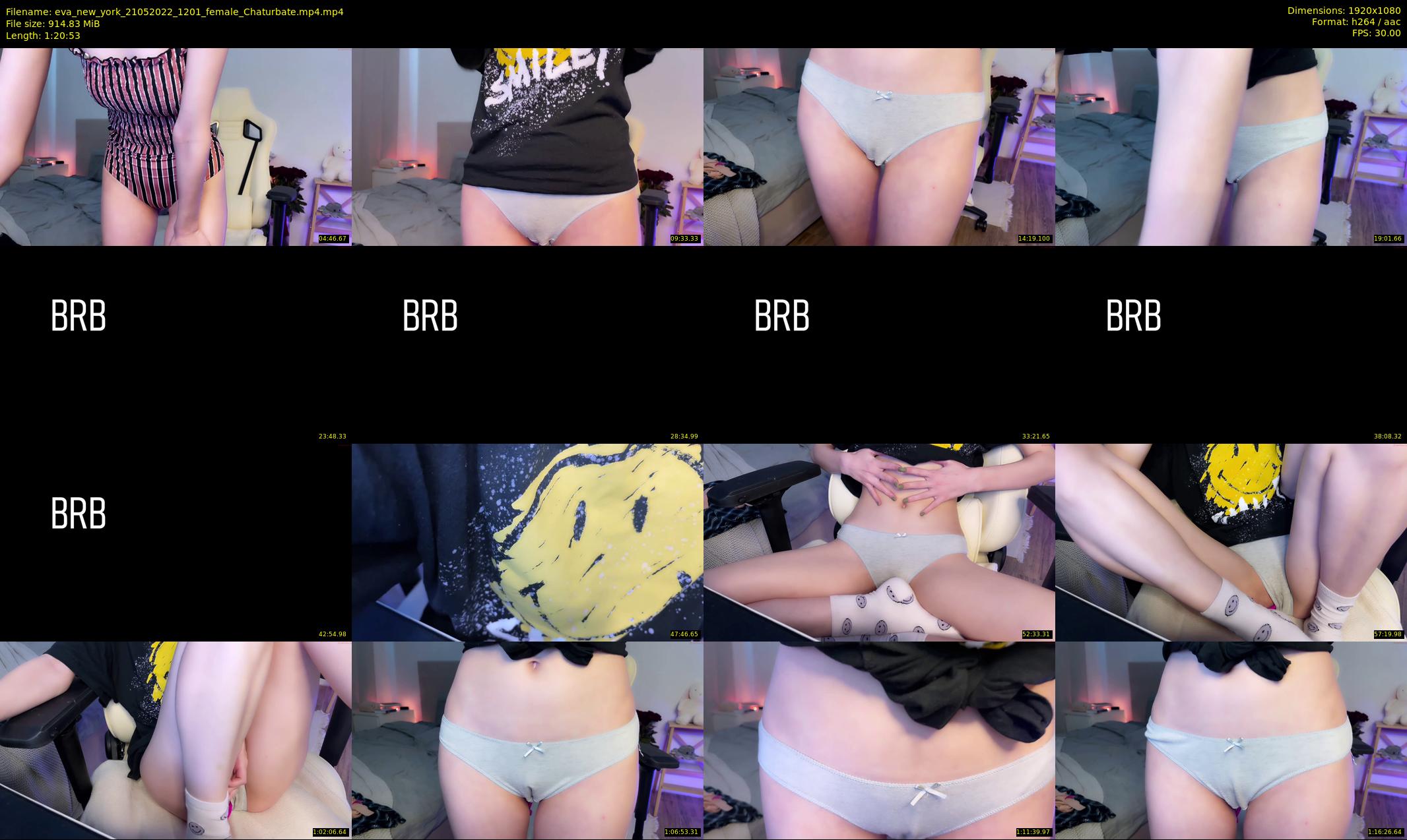 eva_new_york — 81 minute Chaturbate female cam show recording, 1080p, May 21, 2022