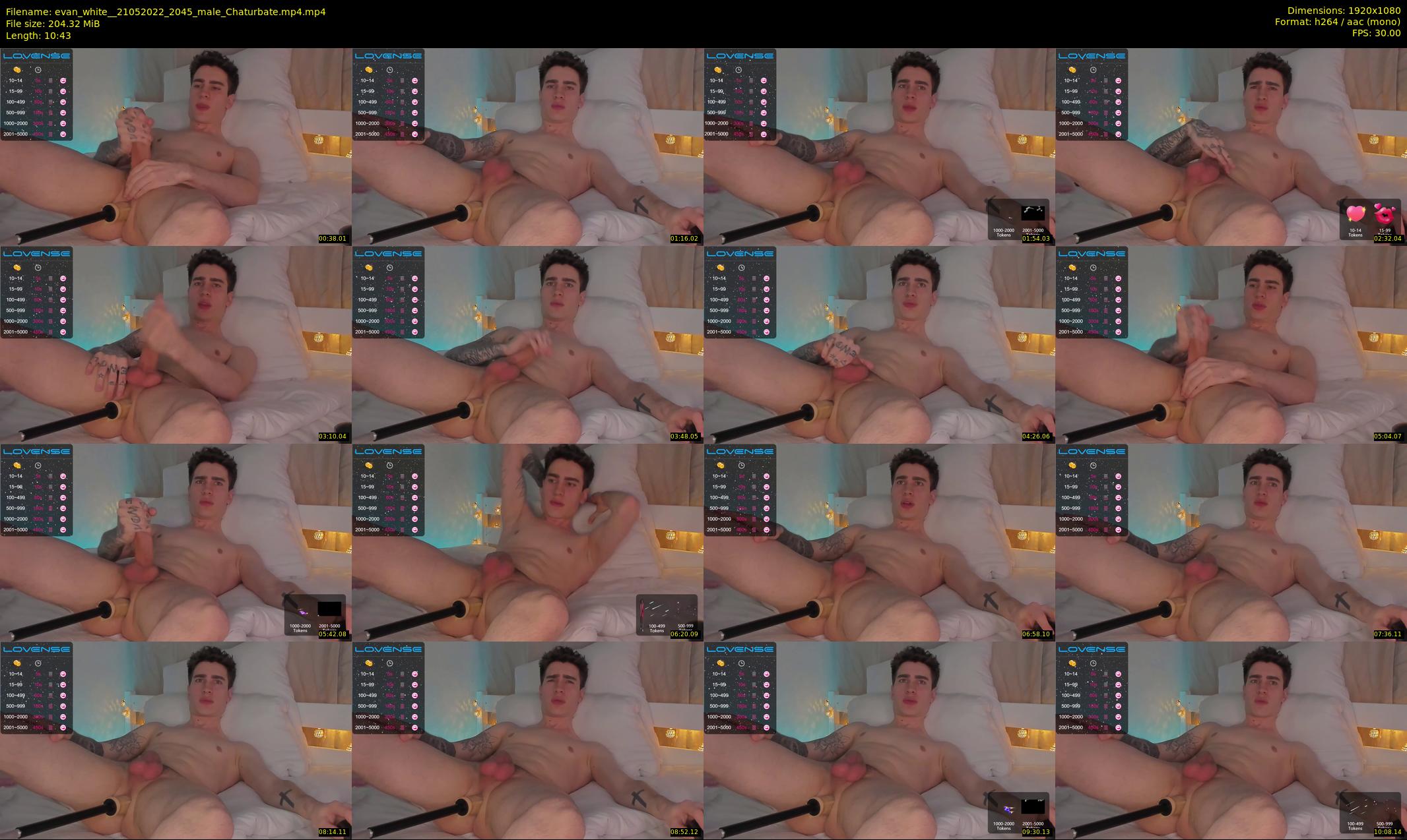 evan_white_ — 11 minute Chaturbate male cam show recording, 1080p, May 21, 2022