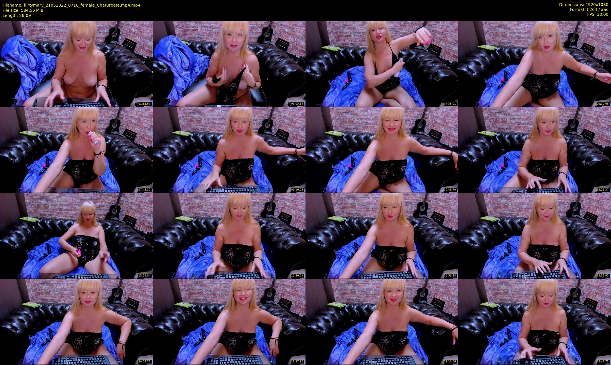 flirtymary — 27 minute Chaturbate female cam show recording, 1080p, May 21, 2022