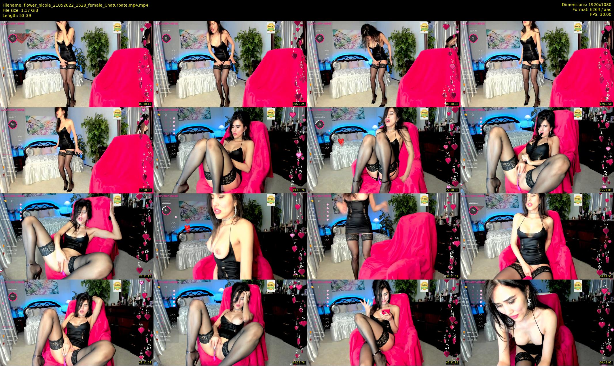 flower_nicole — 54 minute Chaturbate female cam show recording, 1080p, May 21, 2022
