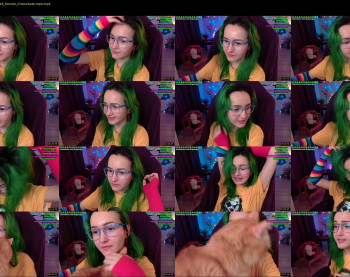 frogessjay — 8 minute Chaturbate female cam show recording, 720p, May 22, 2022
