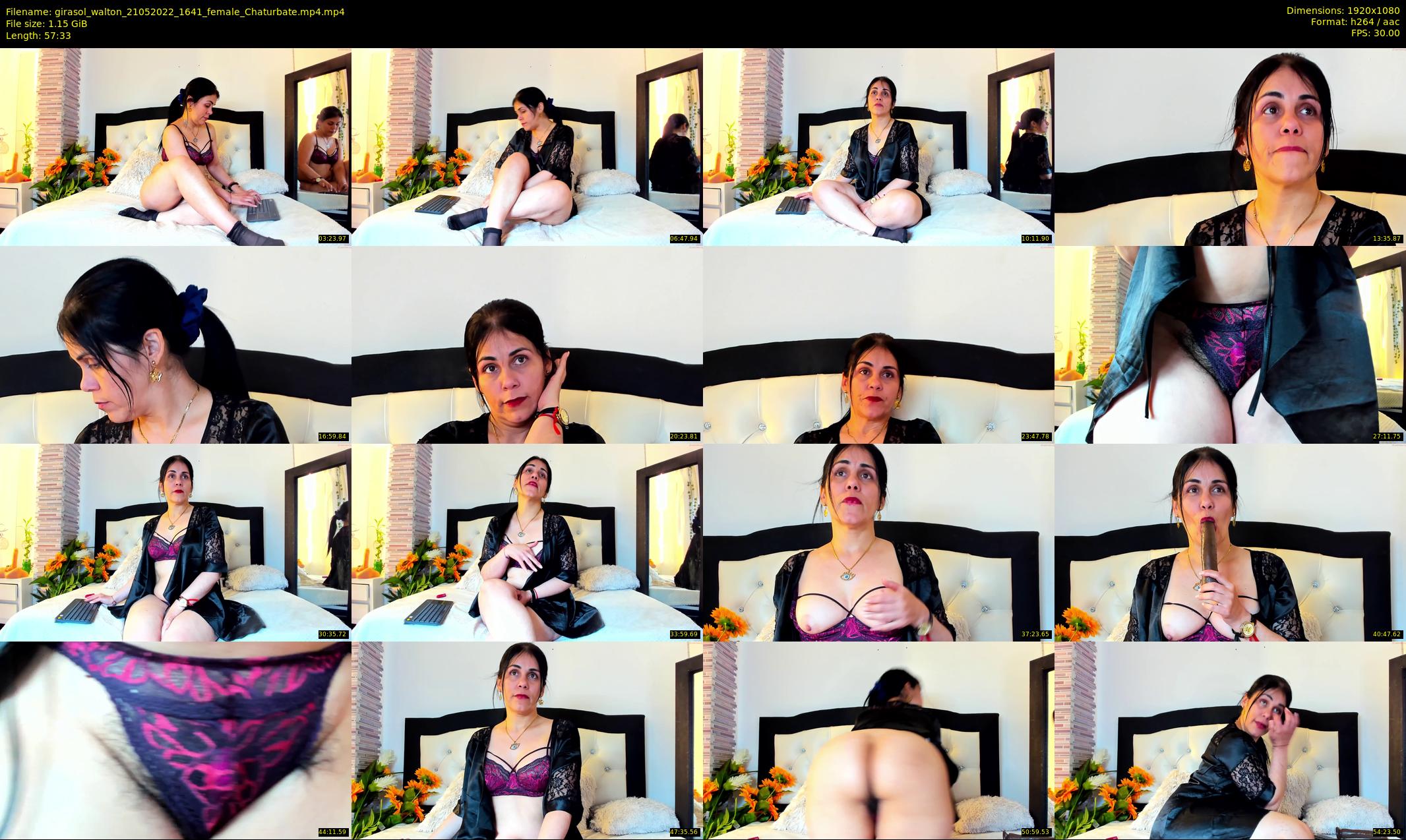 girasol_walton — 58 minute Chaturbate female cam show recording, 1080p, May 21, 2022