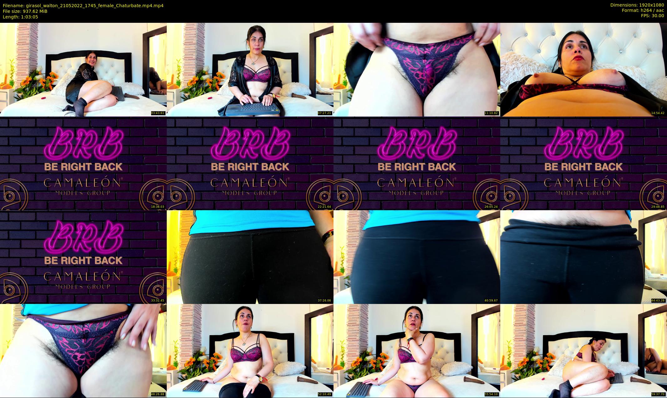 girasol_walton — 64 minute Chaturbate female cam show recording, 1080p, May 21, 2022
