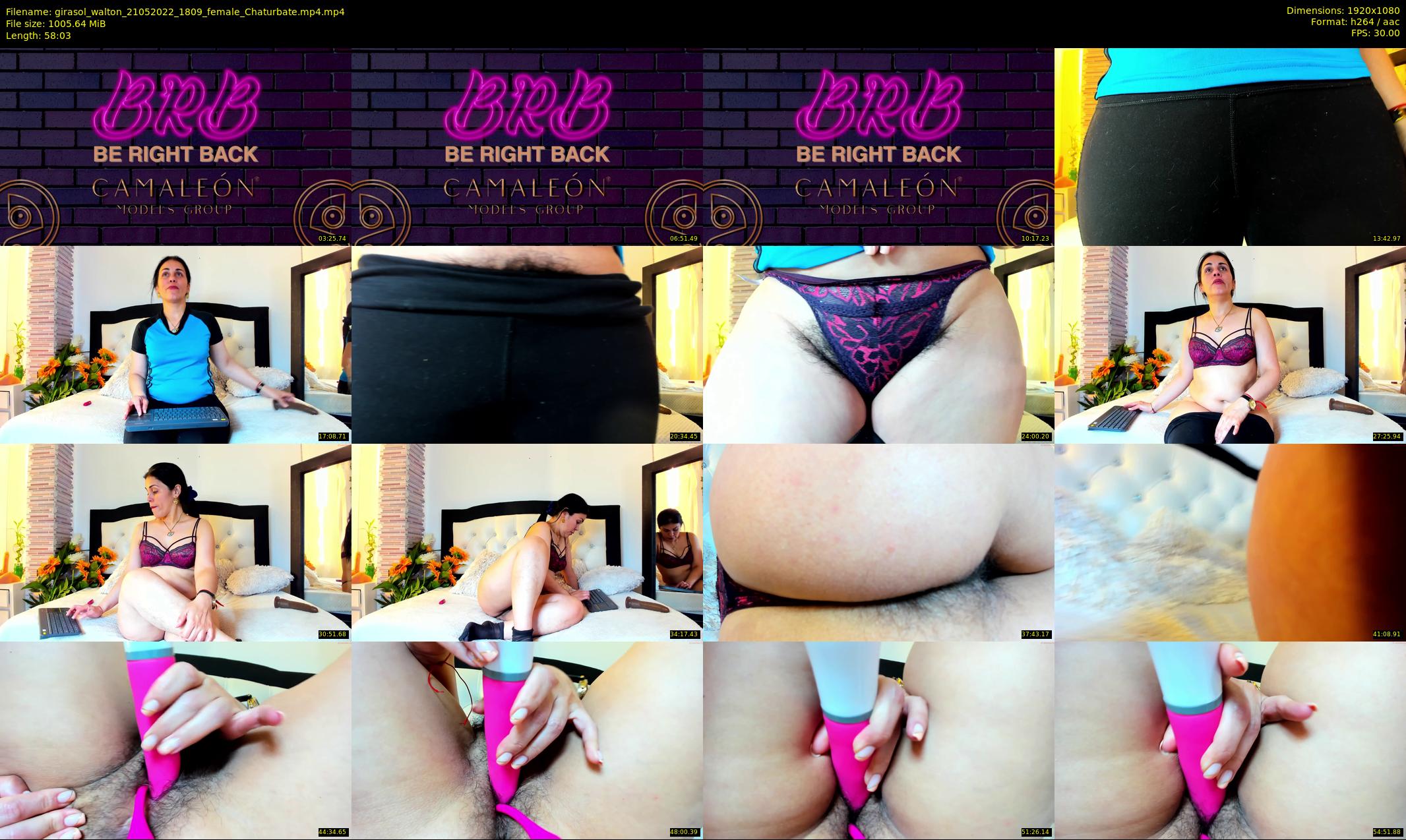 girasol_walton — 59 minute Chaturbate female cam show recording, 1080p, May 21, 2022