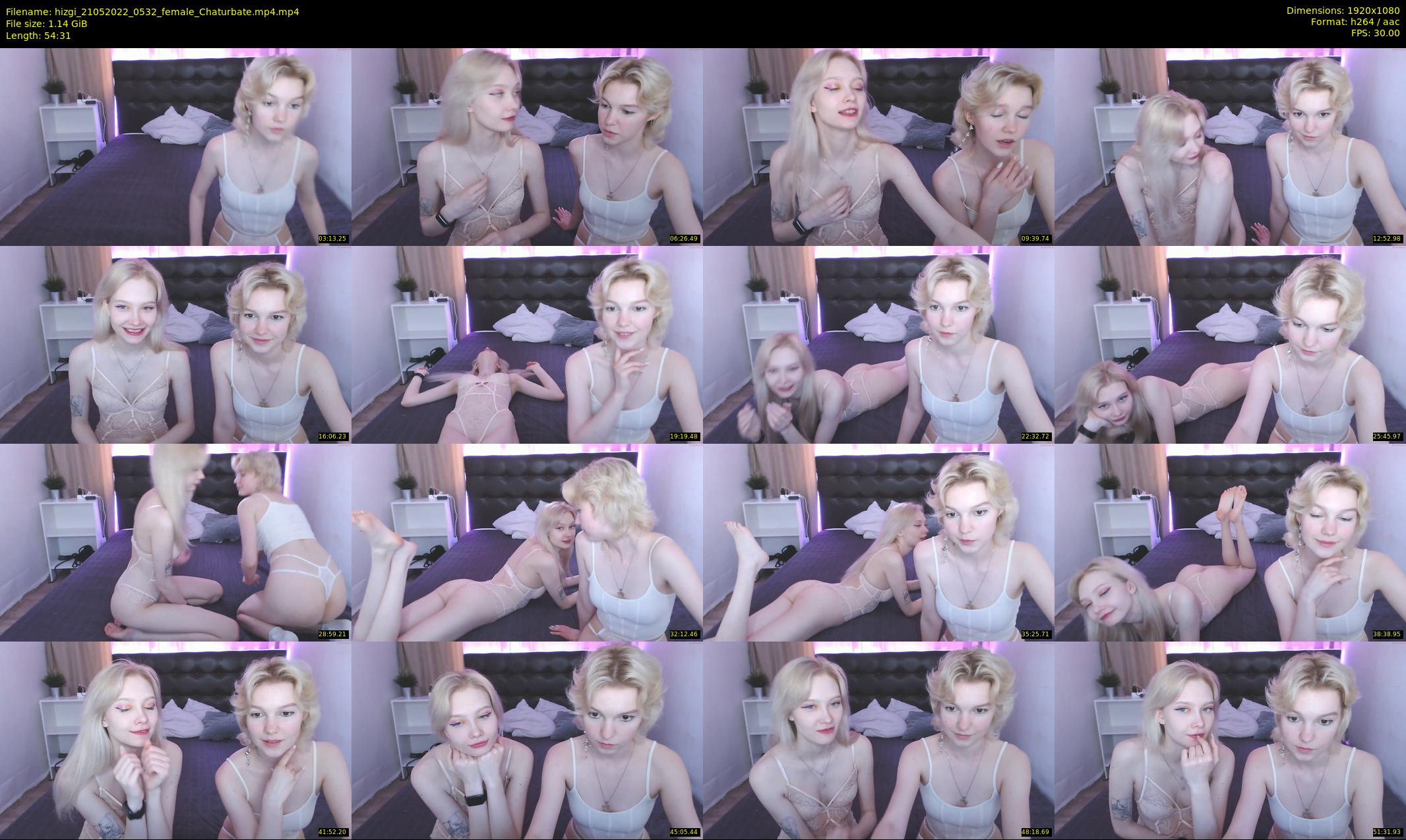 hizgi — 55 minute Chaturbate couple cam show recording, 1080p, May 21, 2022
