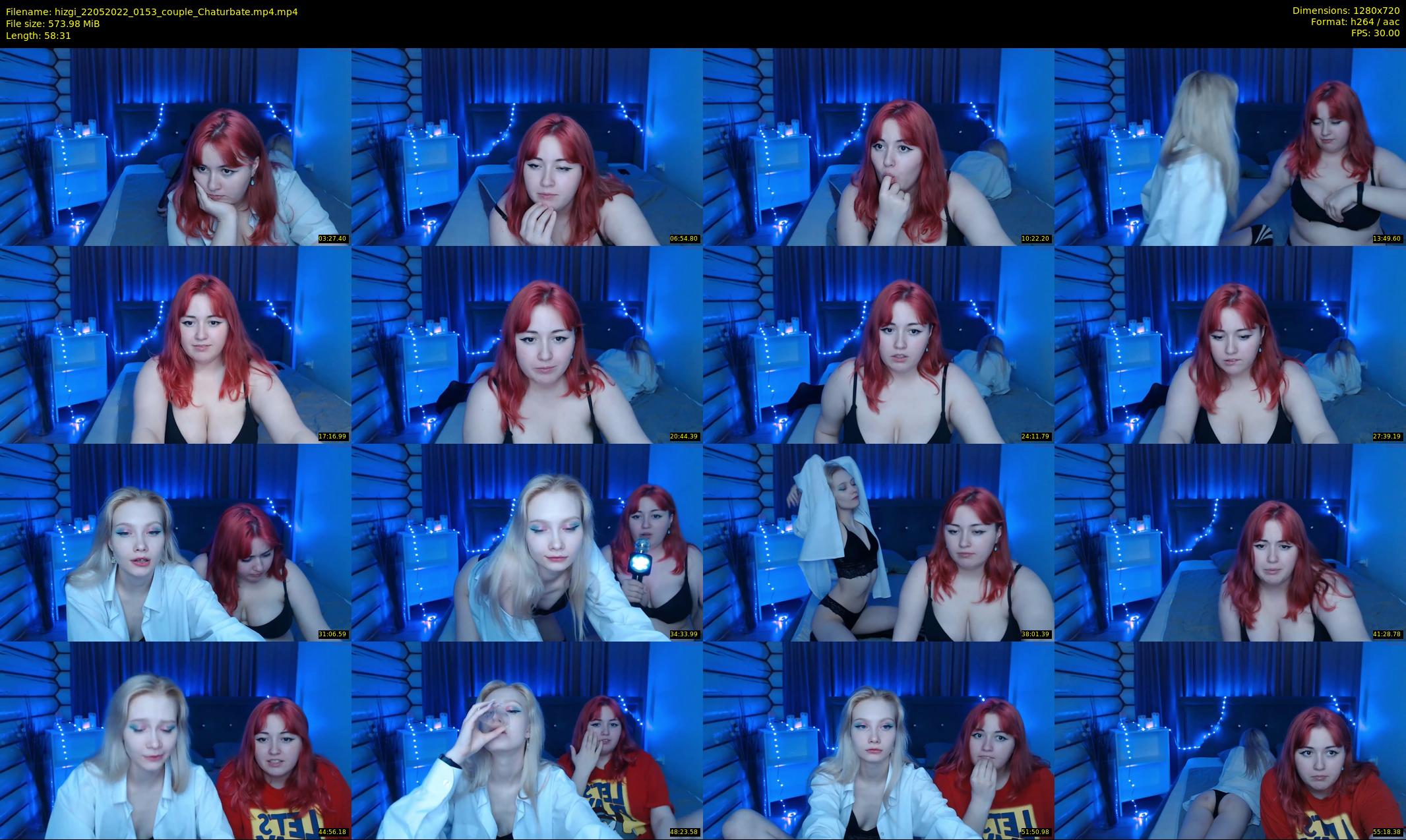 hizgi — 59 minute Chaturbate couple cam show recording, 720p, May 22, 2022