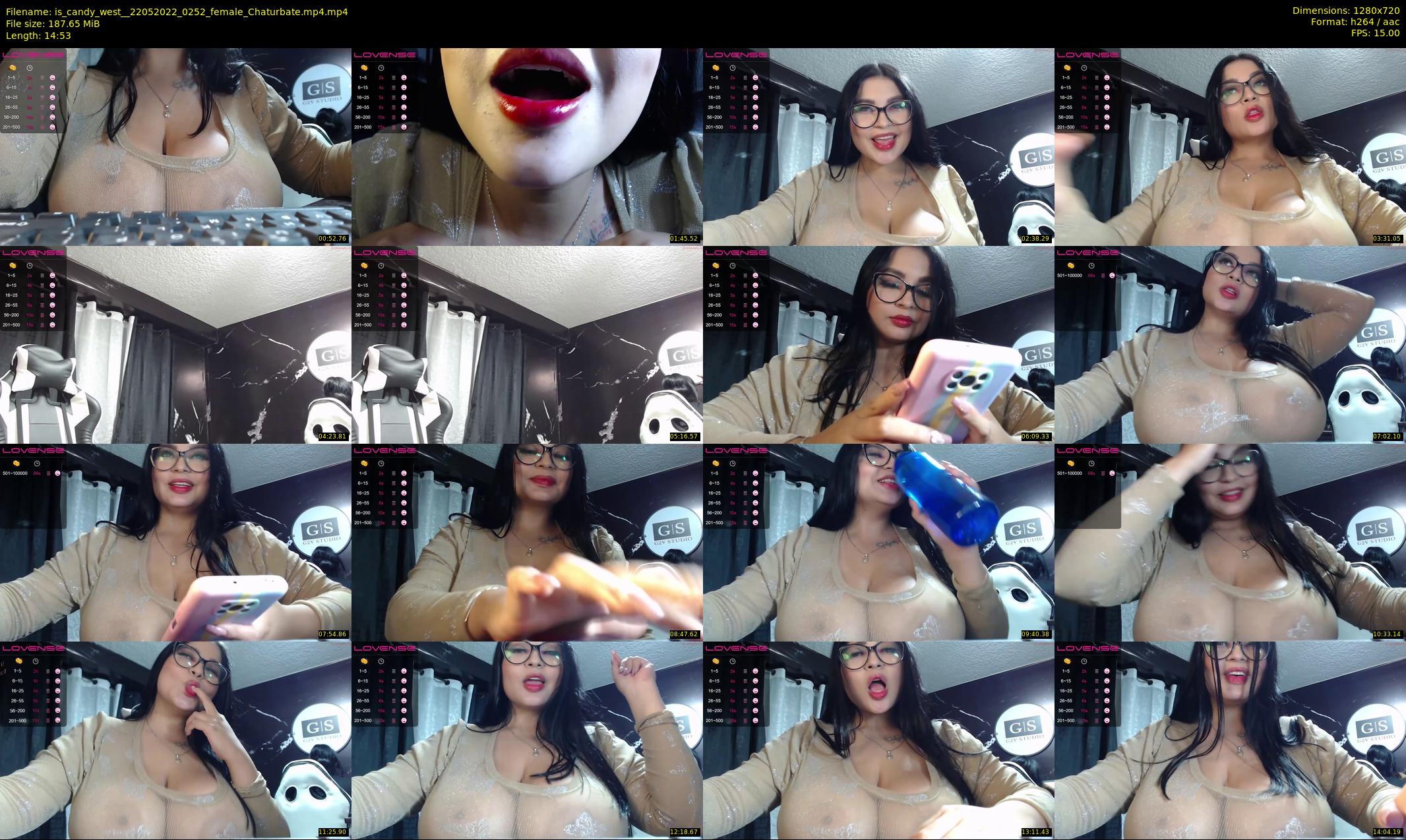 is_candy_west_ — 15 minute Chaturbate female cam show recording, 720p, May 22, 2022