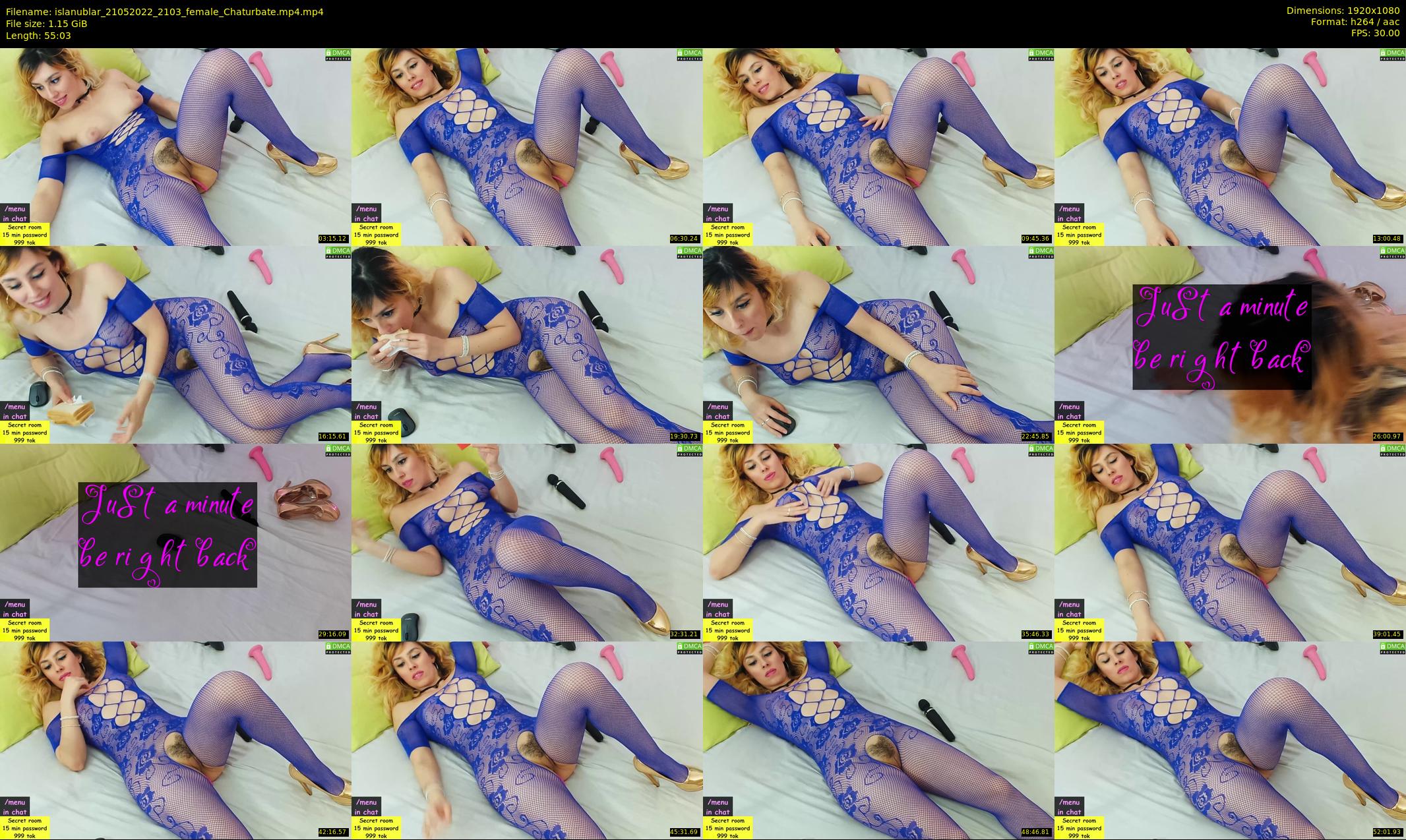 islanublar — 56 minute Chaturbate female cam show recording, 1080p, May 21, 2022