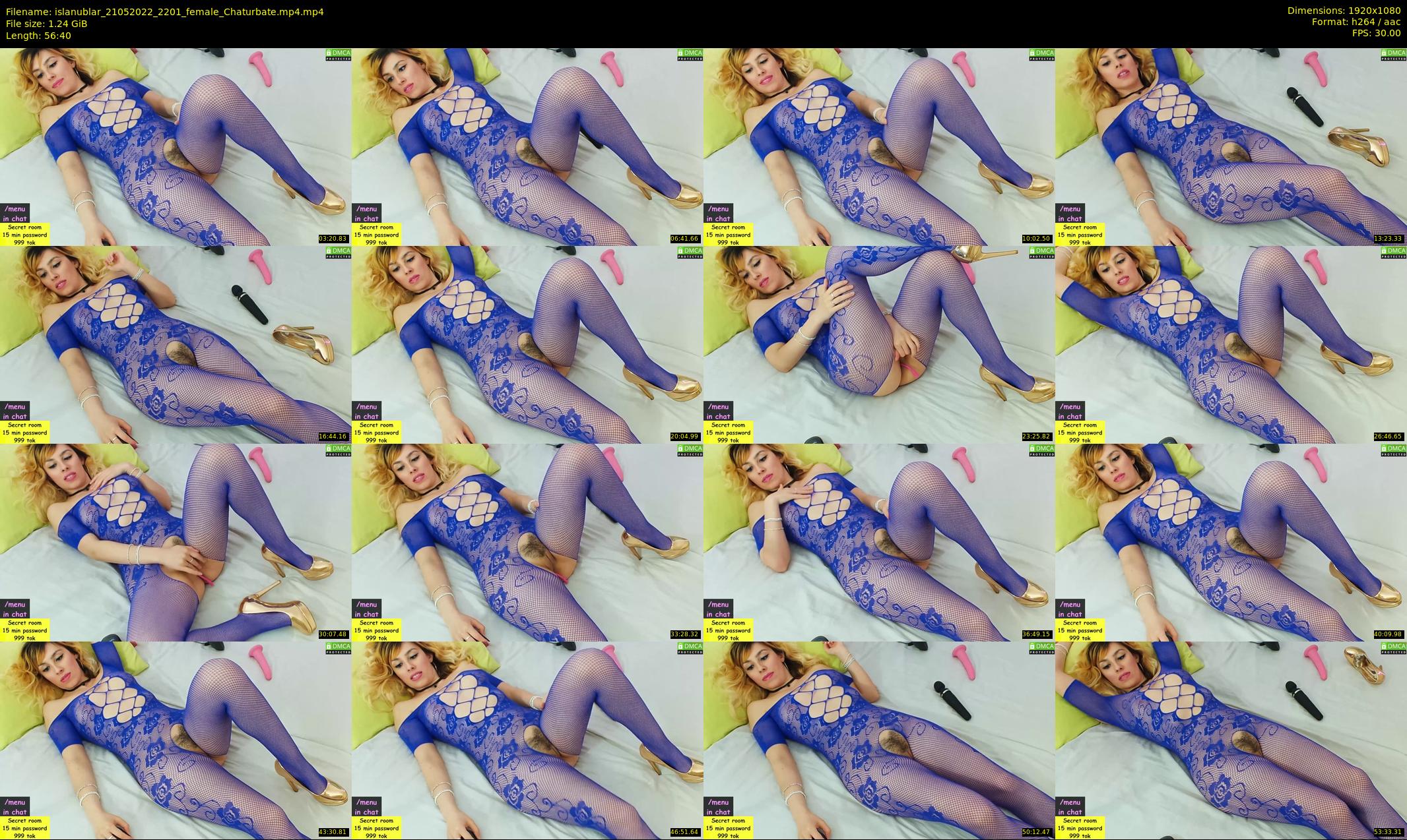 islanublar — 57 minute Chaturbate female cam show recording, 1080p, May 21, 2022