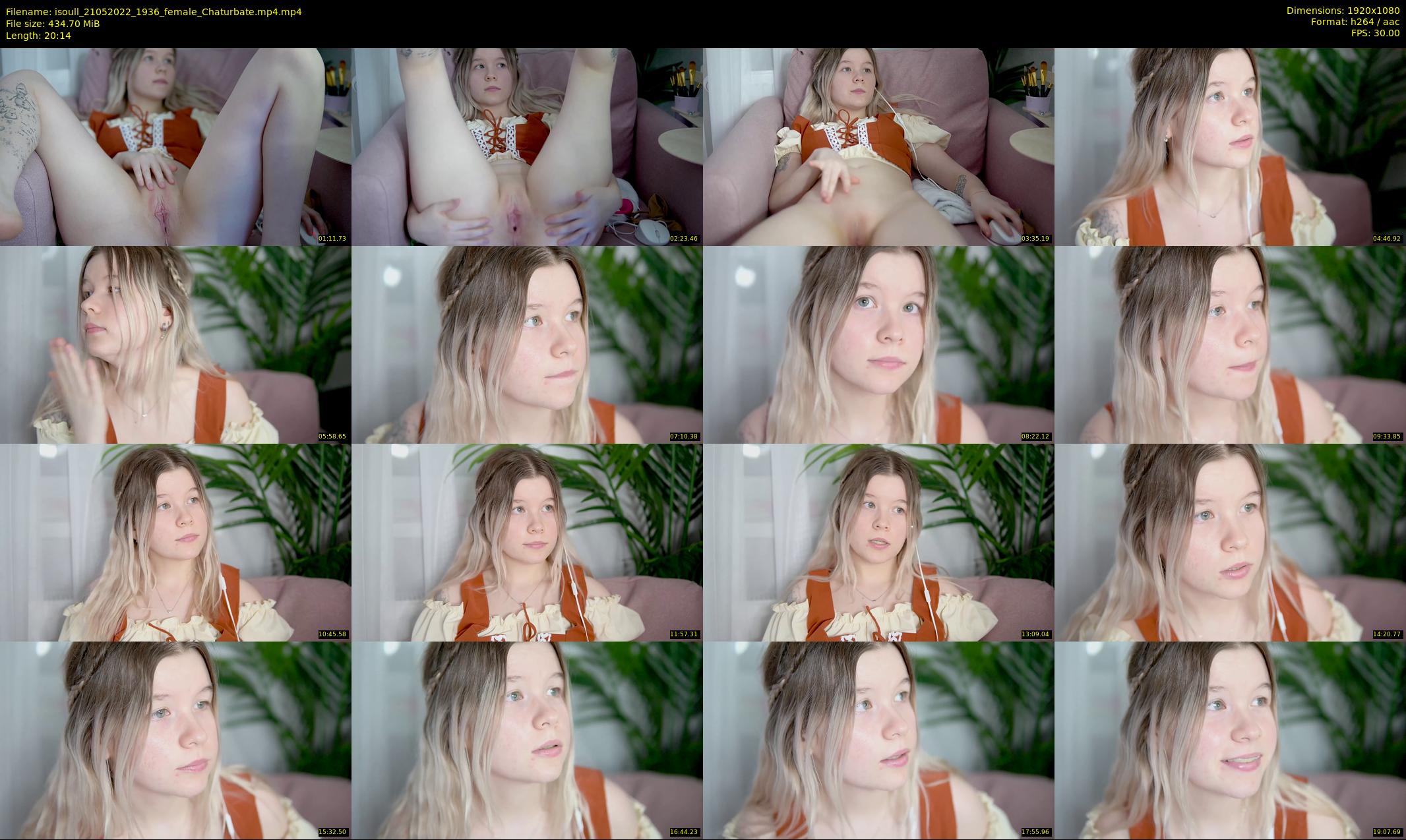 isoull — 21 minute Chaturbate female cam show recording, 1080p, May 21, 2022