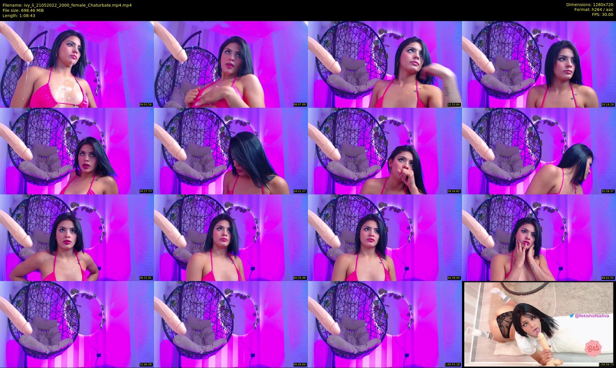 ivy_li — 69 minute Chaturbate female cam show recording, 720p, May 21, 2022