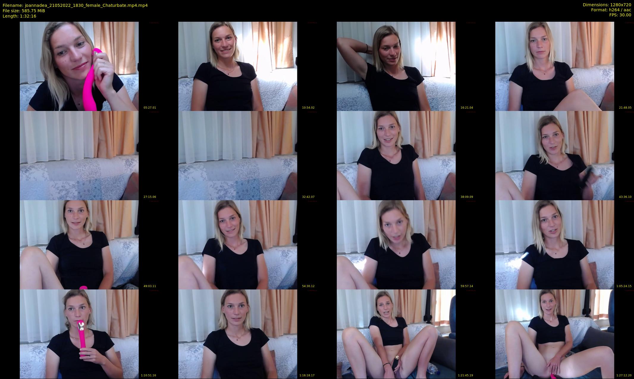 joannadea — 93 minute Chaturbate female cam show recording, 720p, May 21, 2022
