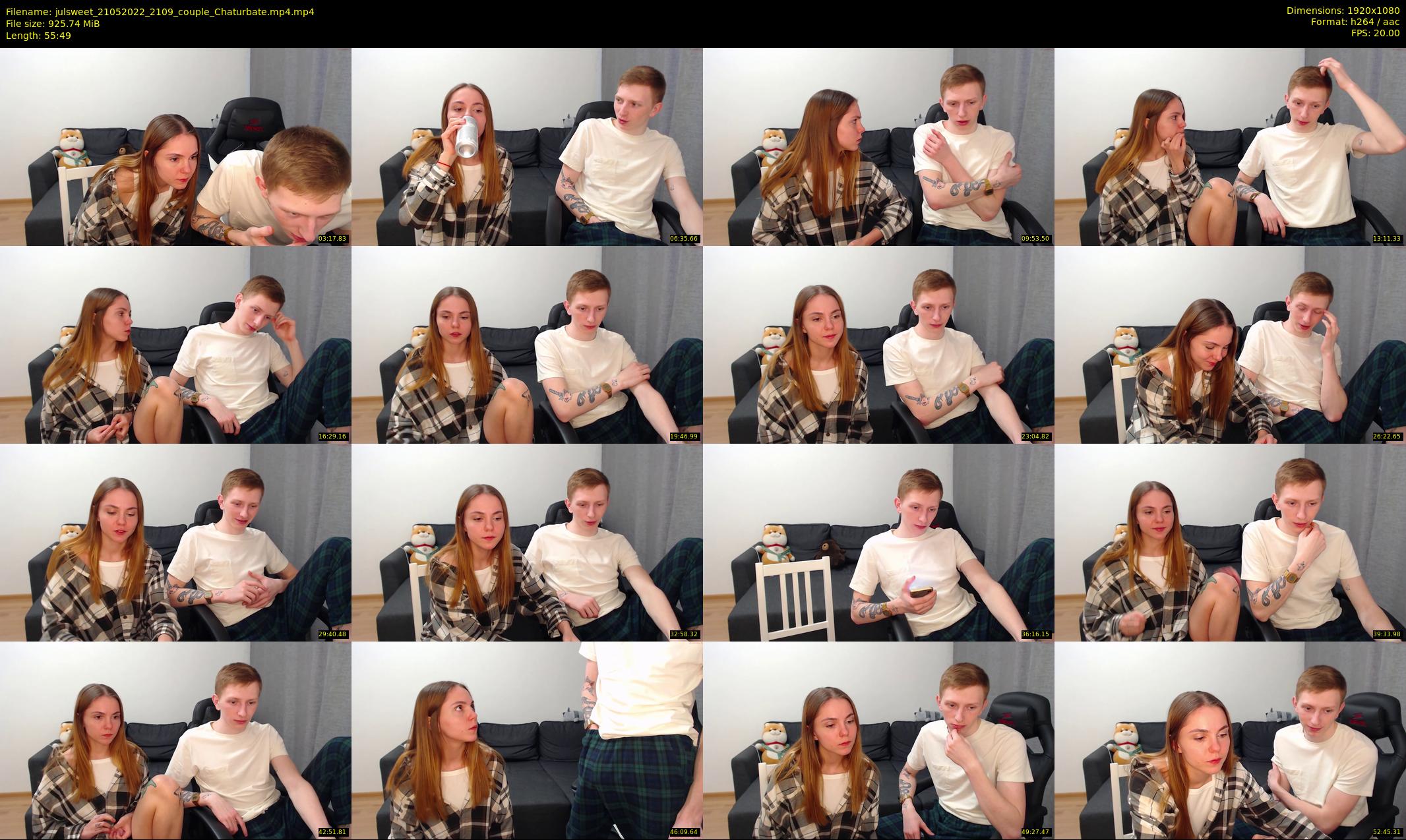 julsweet — 56 minute Chaturbate male cam show recording, 1080p, May 21, 2022
