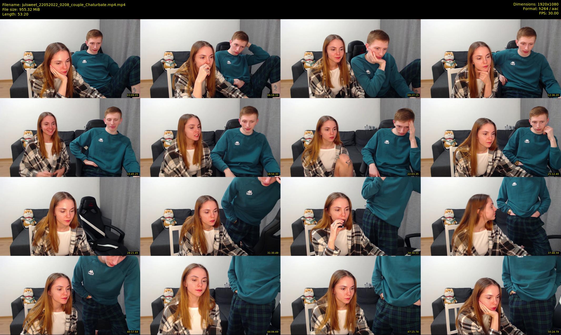julsweet — 54 minute Chaturbate male cam show recording, 1080p, May 22, 2022