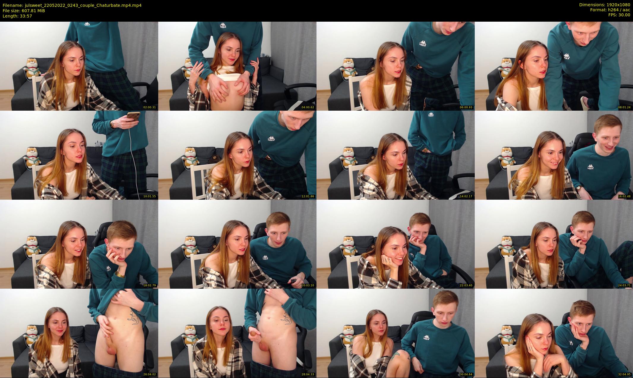 julsweet — 34 minute Chaturbate male cam show recording, 1080p, May 22, 2022