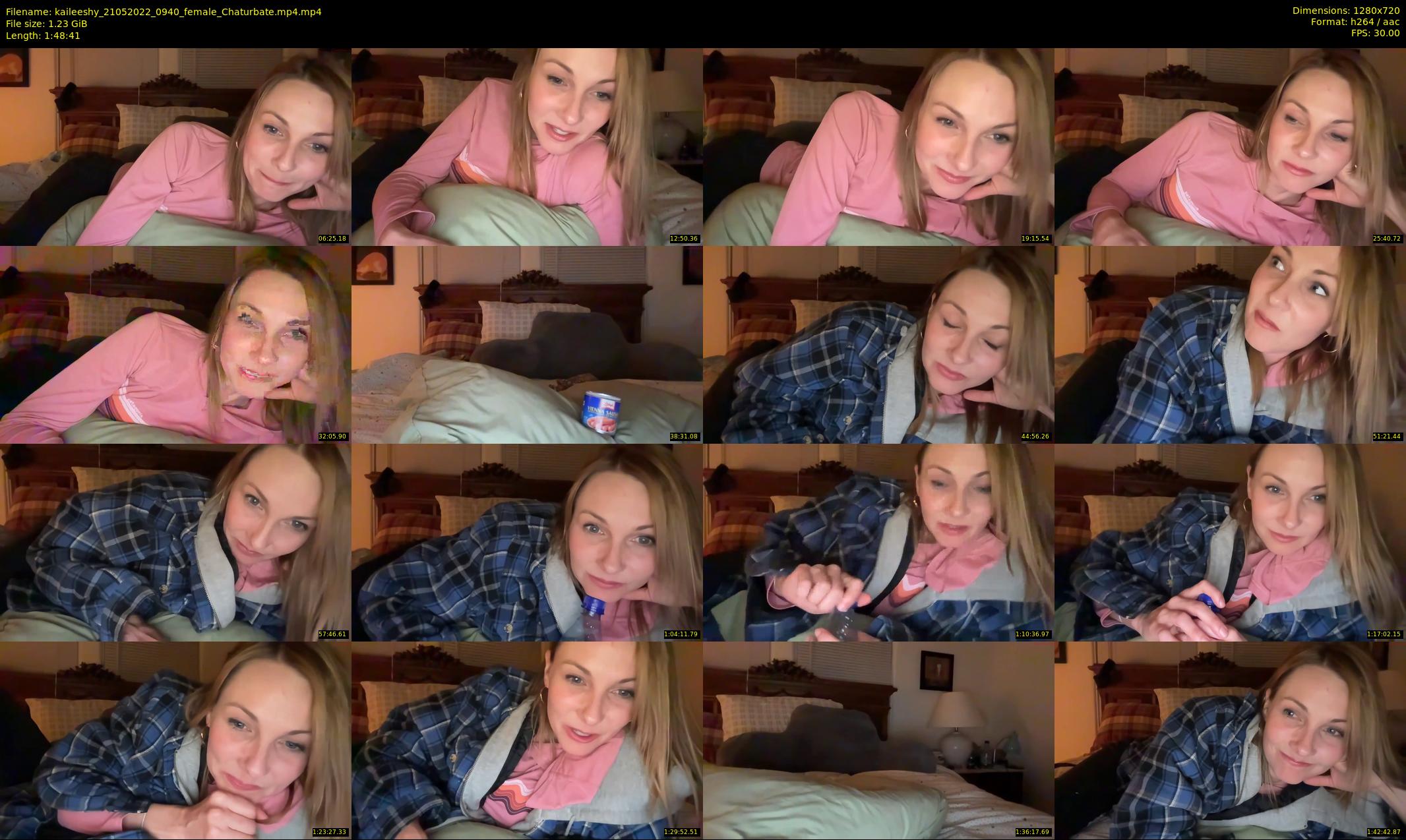 kaileeshy — 109 minute Chaturbate female cam show recording, 720p, May 21, 2022