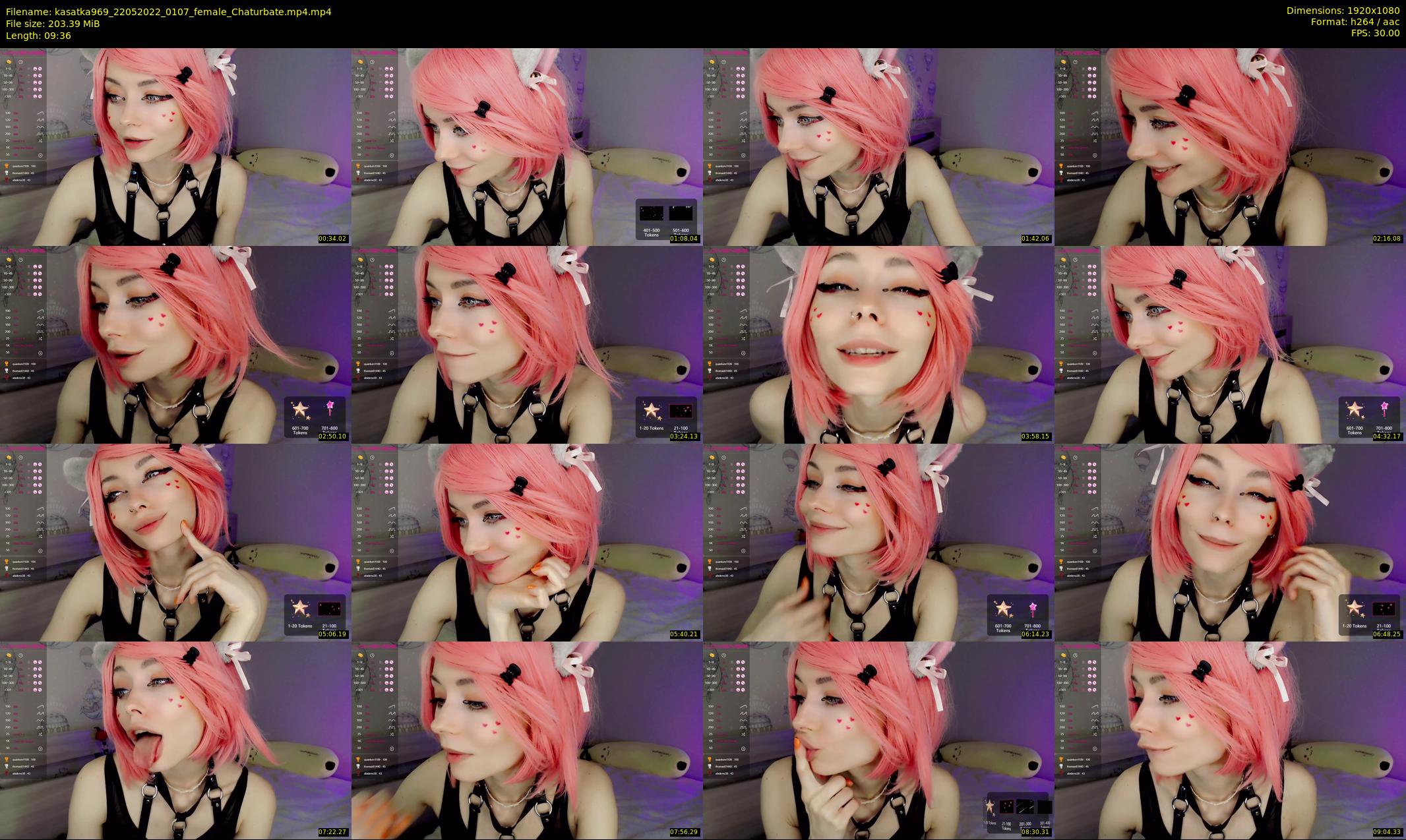 kasatka969 — 10 minute Chaturbate female cam show recording, 1080p, May 22, 2022