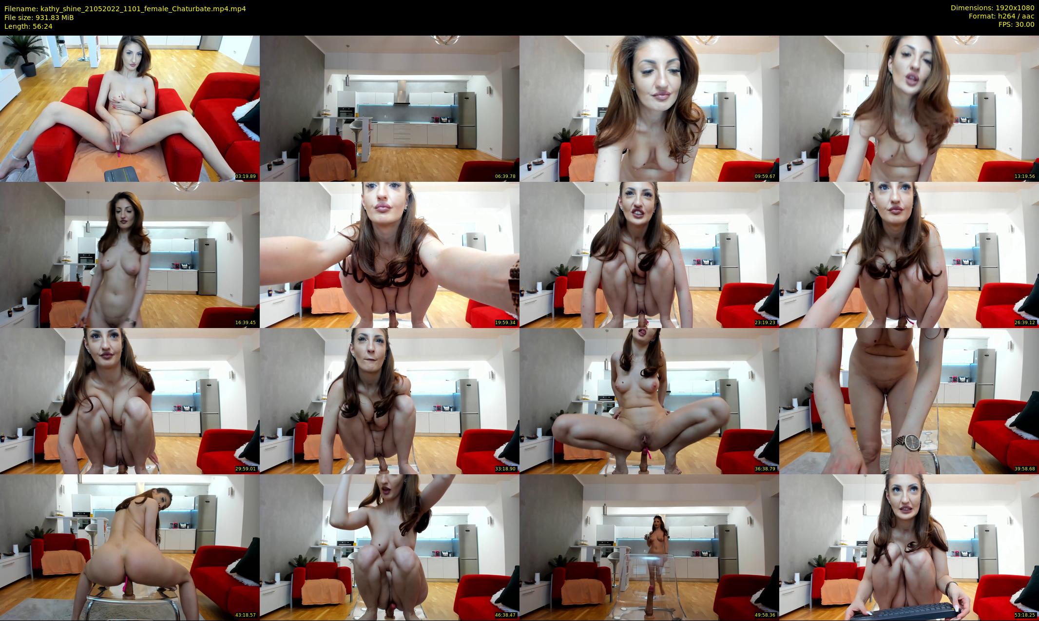 kathy_shine — 57 minute Chaturbate female cam show recording, 1080p, May 21, 2022