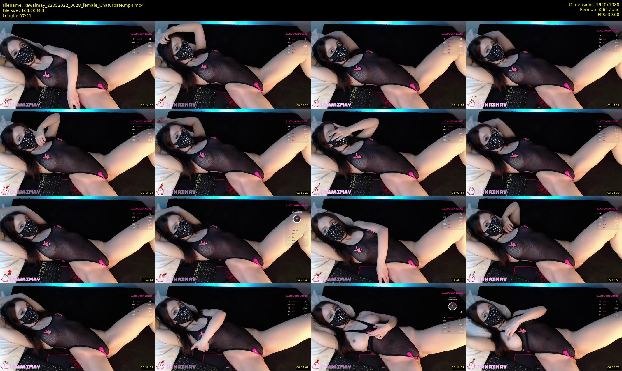 kawaimay — 8 minute Chaturbate female cam show recording, 1080p, May 22, 2022