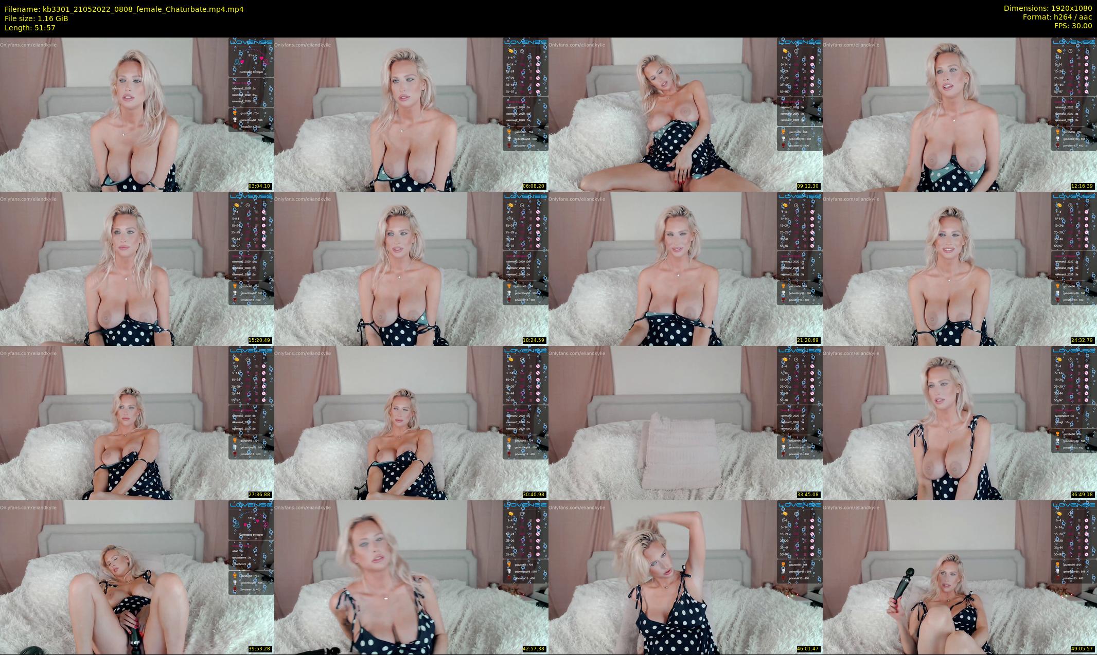 kb3301 — 52 minute Chaturbate couple cam show recording, 1080p, May 21, 2022