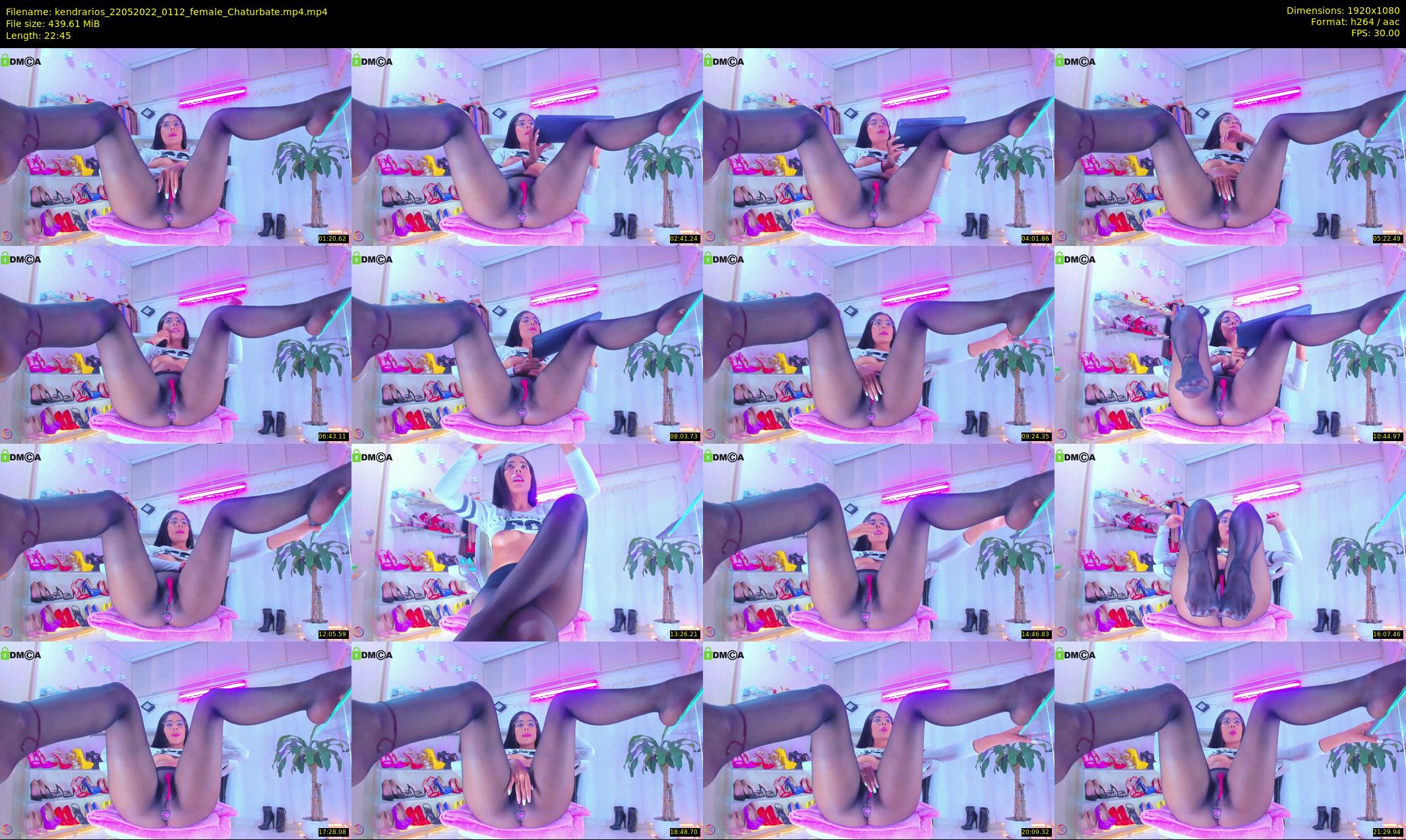 kendrarios — 23 minute Chaturbate female cam show recording, 1080p, May 22, 2022