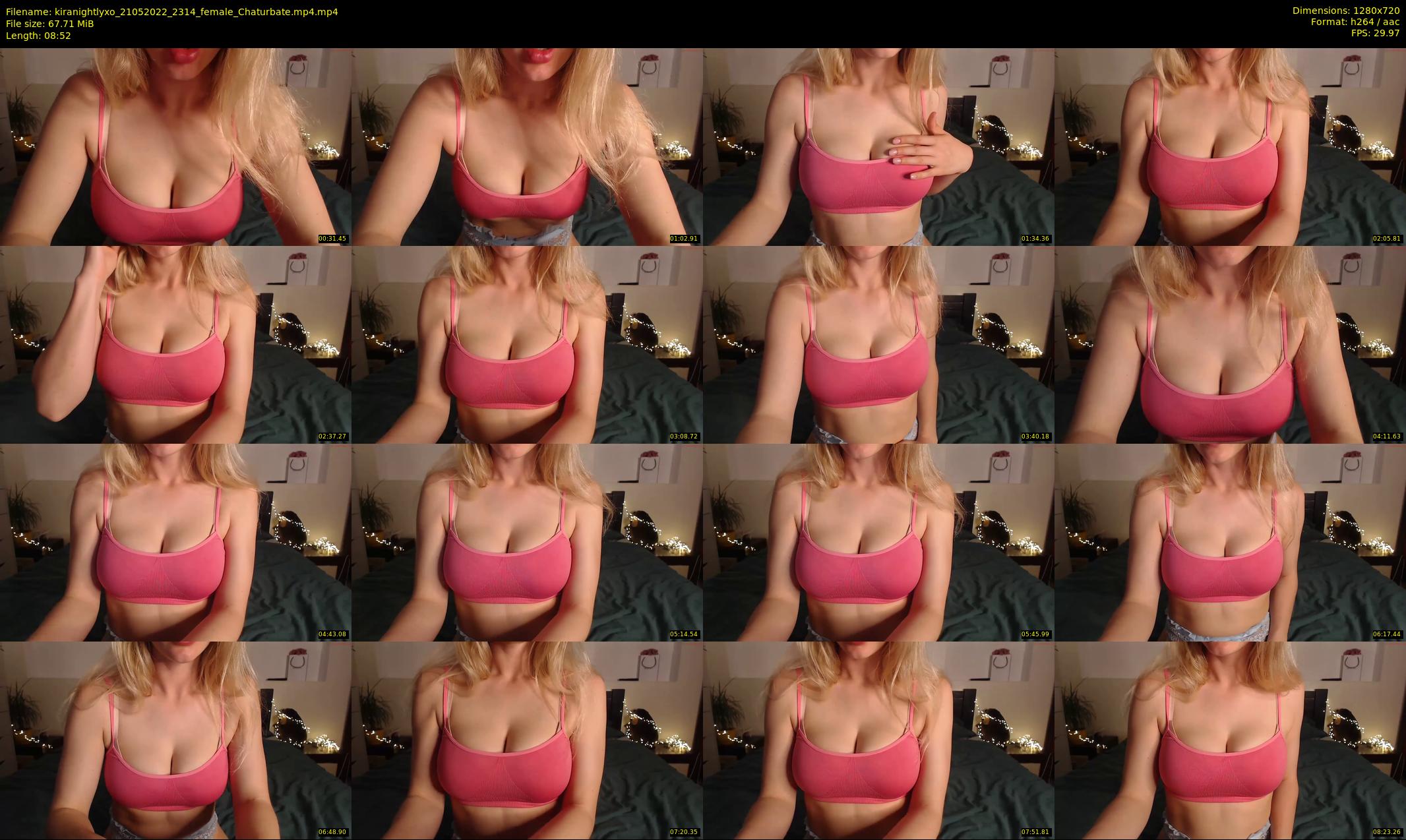 kiranightlyxo — 9 minute Chaturbate female cam show recording, 720p, May 21, 2022