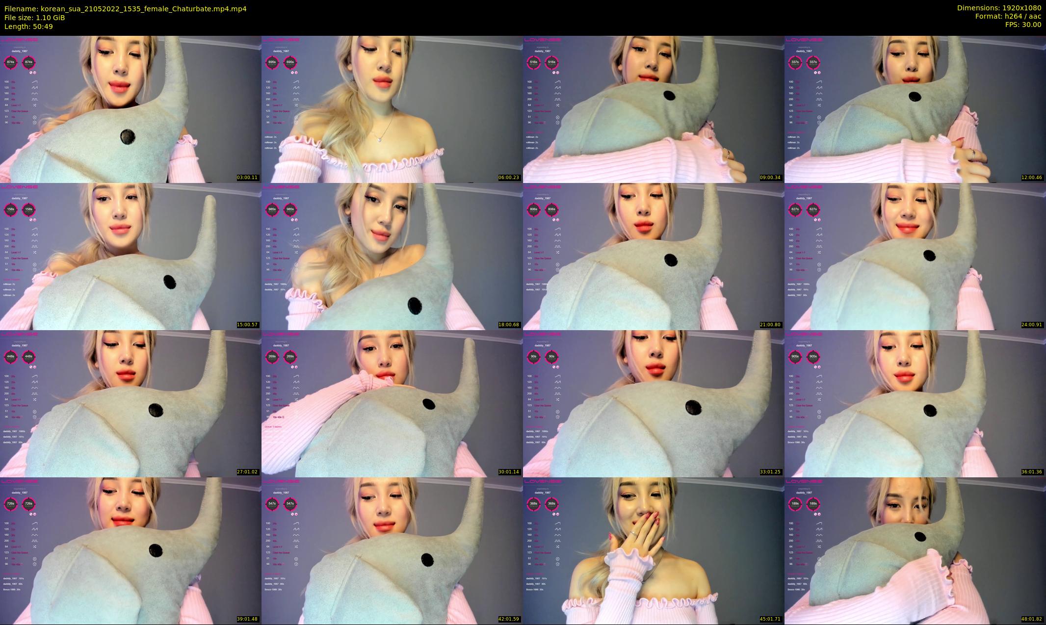 korean_sua — 51 minute Chaturbate female cam show recording, 1080p, May 21, 2022