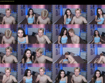 kuroteur — 6 minute Chaturbate couple cam show recording, 720p, May 21, 2022