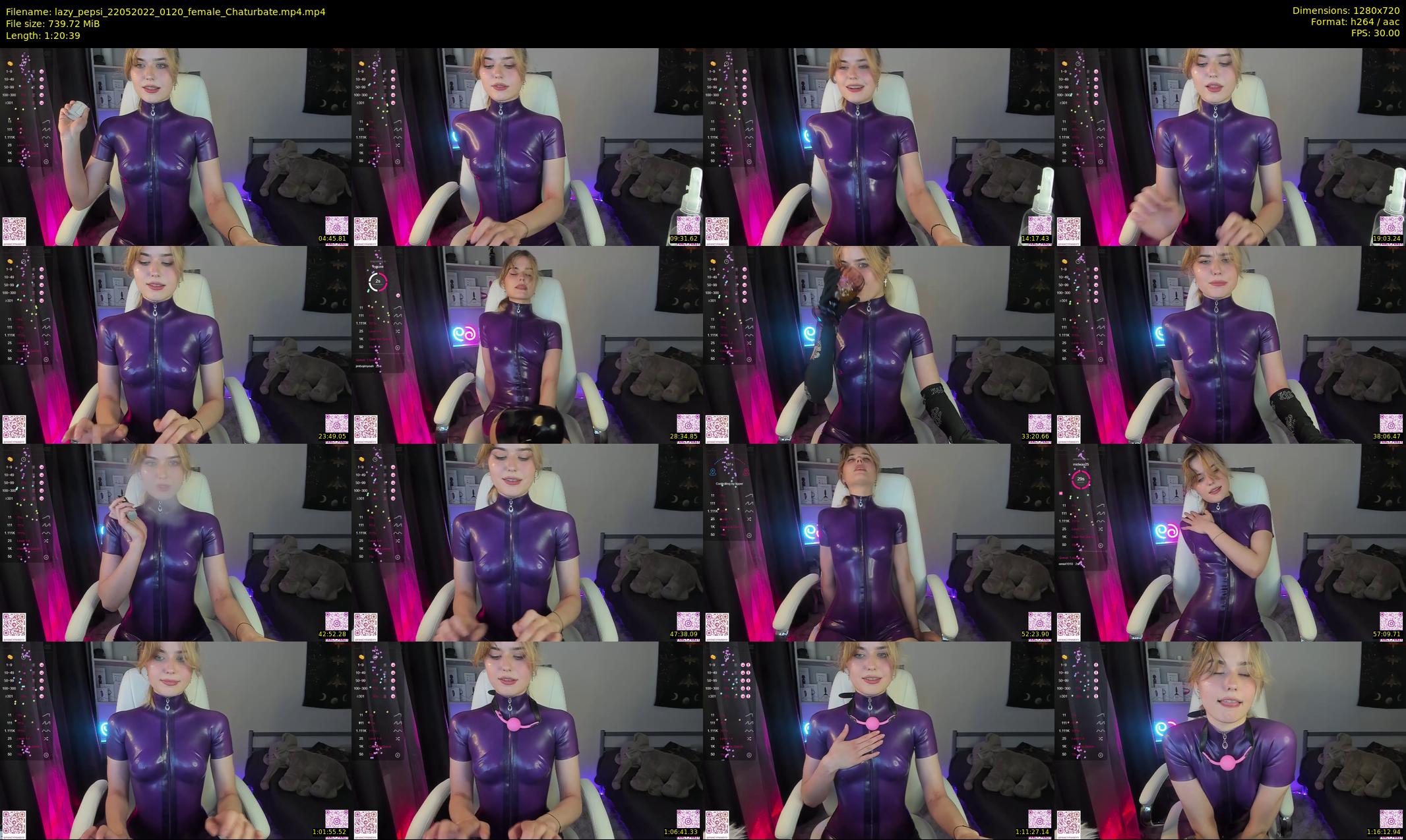 lazy_pepsi — 81 minute Chaturbate female cam show recording, 720p, May 22, 2022