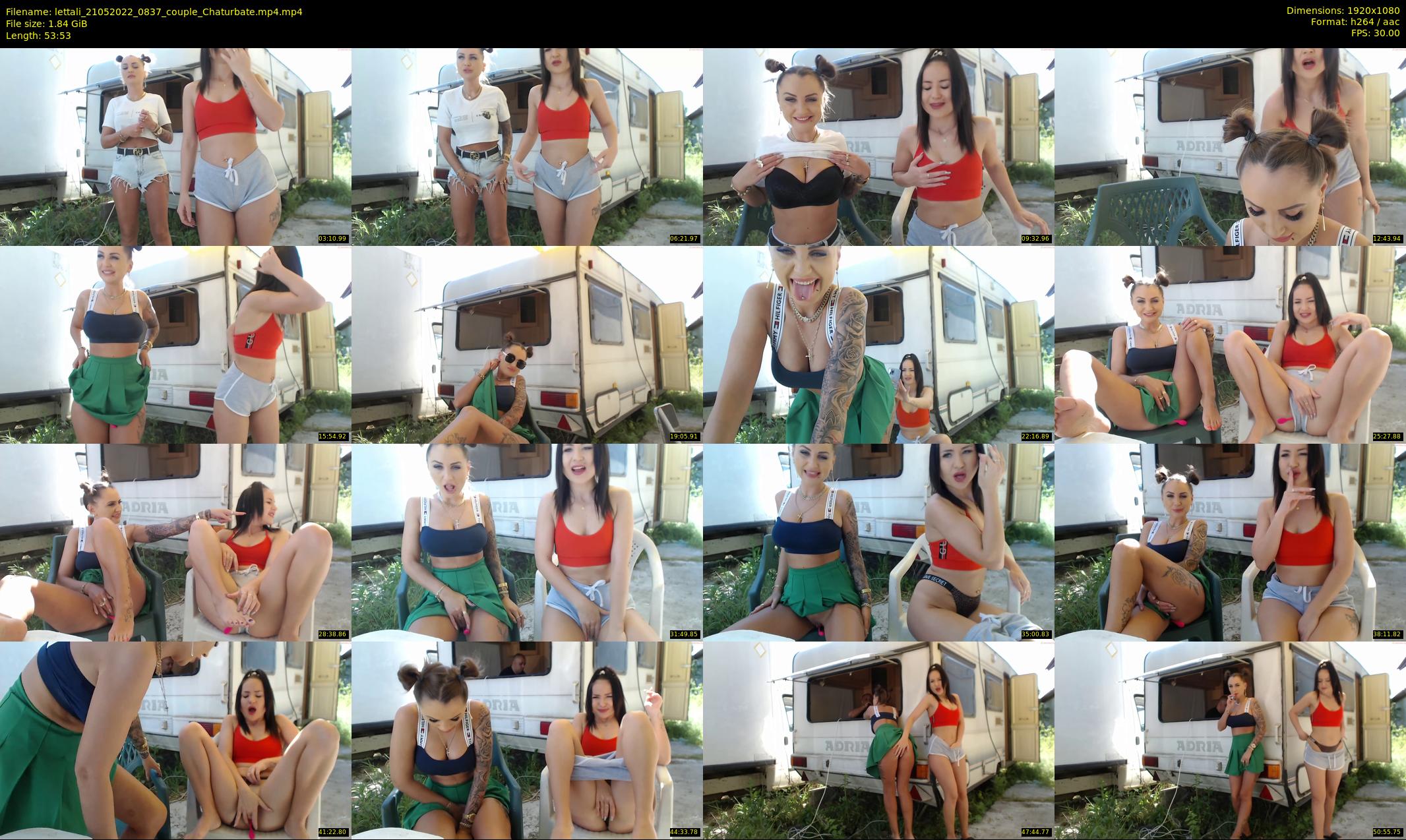 lettali — 54 minute Chaturbate female cam show recording, 1080p, May 21, 2022