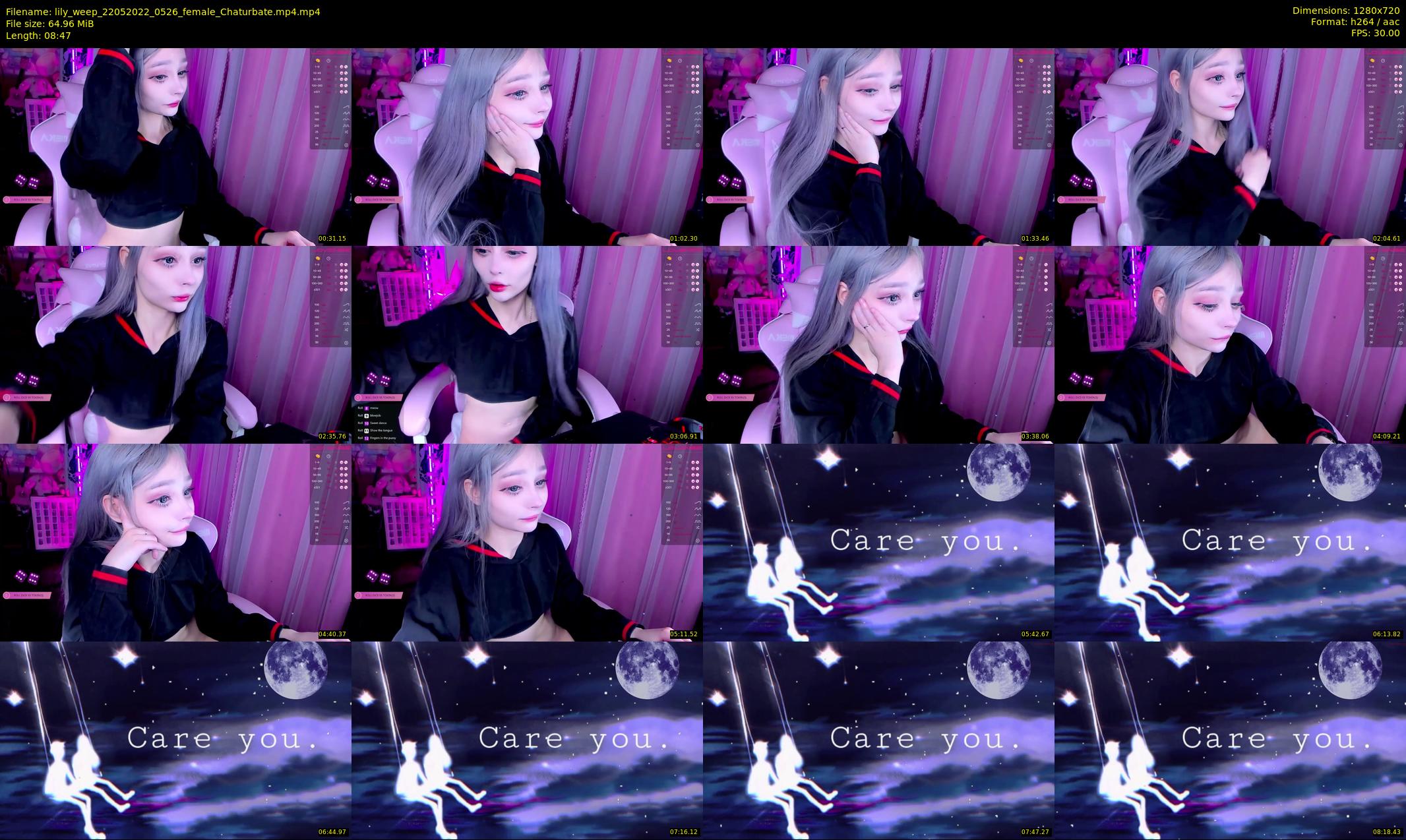 lily_weep — 9 minute Chaturbate female cam show recording, 720p, May 22, 2022