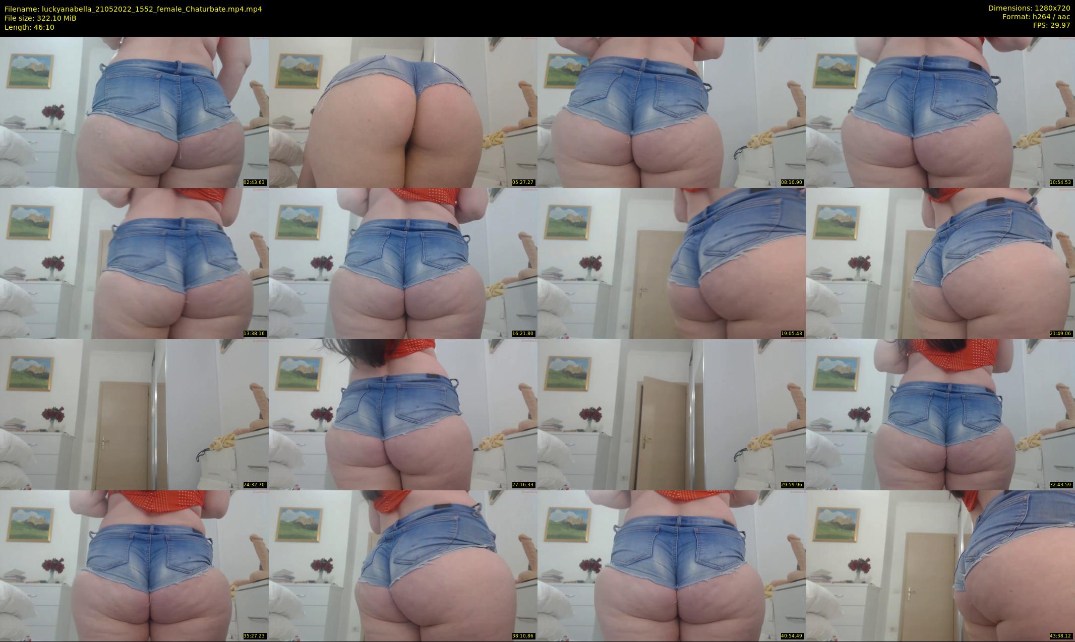 luckyanabella — 47 minute Chaturbate female cam show recording, 720p, May 21, 2022