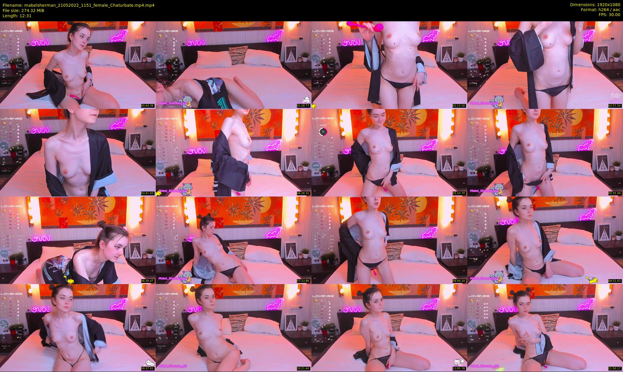 mabelsherman — 13 minute Chaturbate couple cam show recording, 1080p, May 21, 2022
