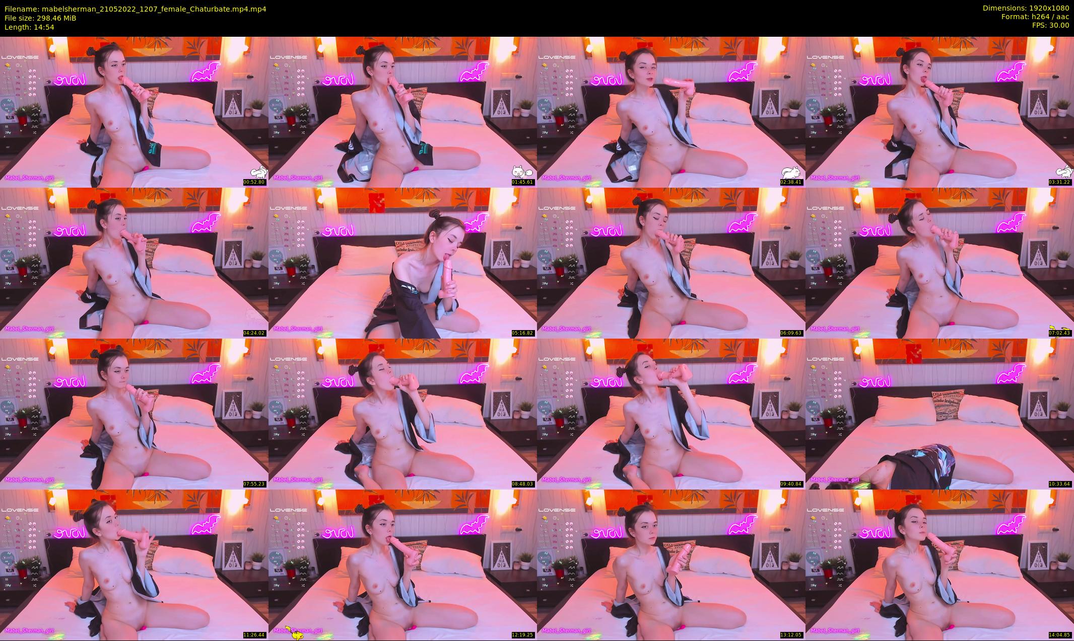 mabelsherman — 15 minute Chaturbate couple cam show recording, 1080p, May 21, 2022