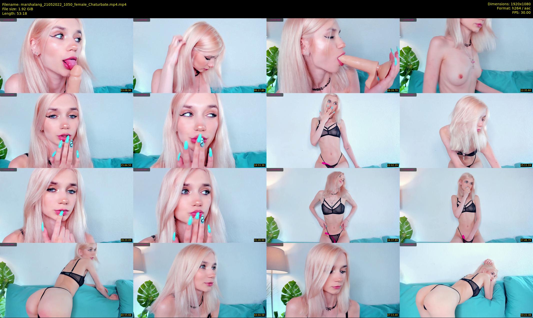 marshalang — 54 minute Chaturbate couple cam show recording, 1080p, May 21, 2022