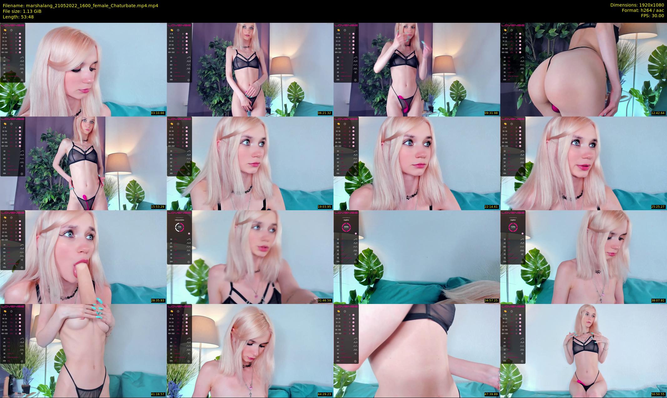 marshalang — 54 minute Chaturbate couple cam show recording, 1080p, May 21, 2022