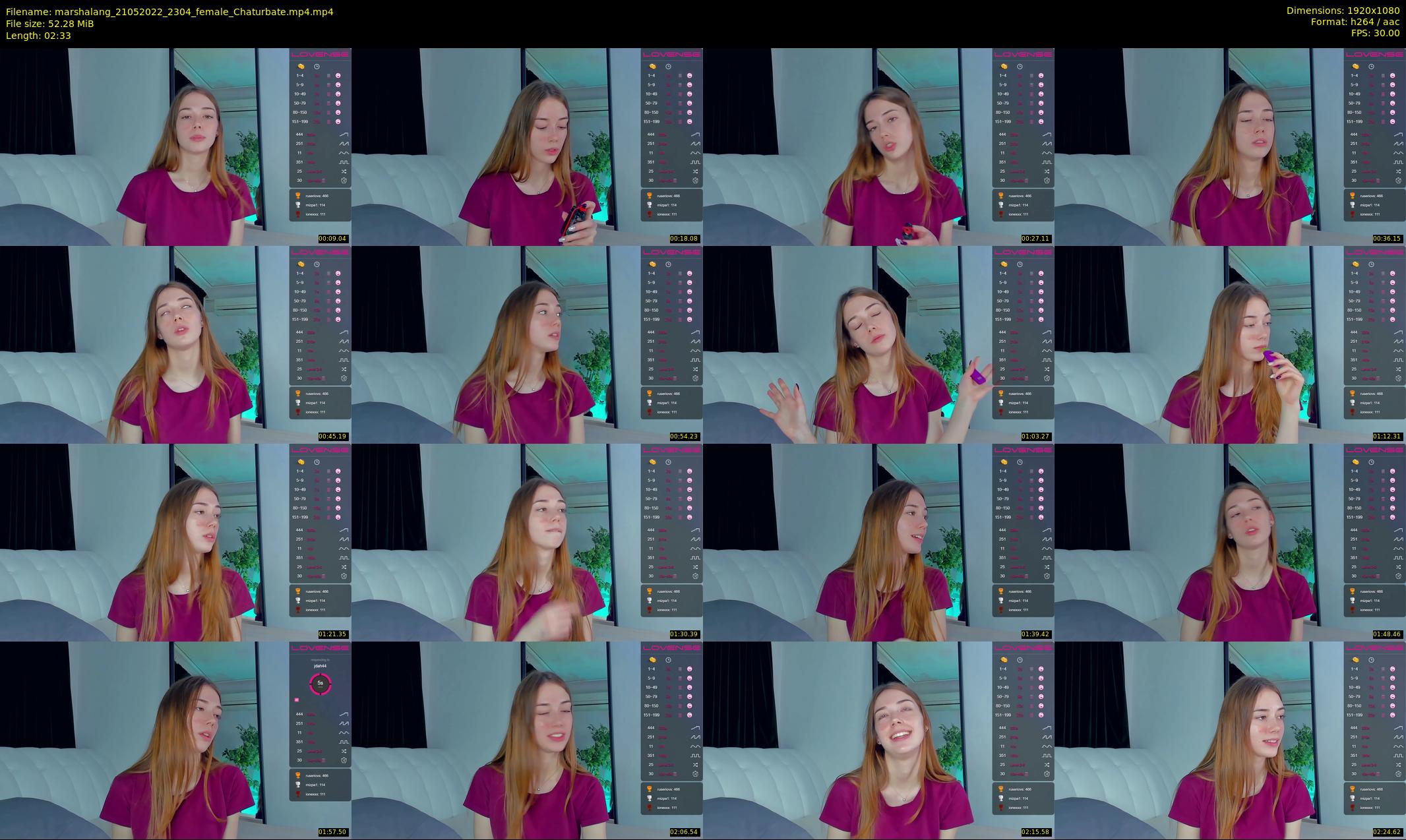 marshalang — 3 minute Chaturbate couple cam show recording, 1080p, May 21, 2022