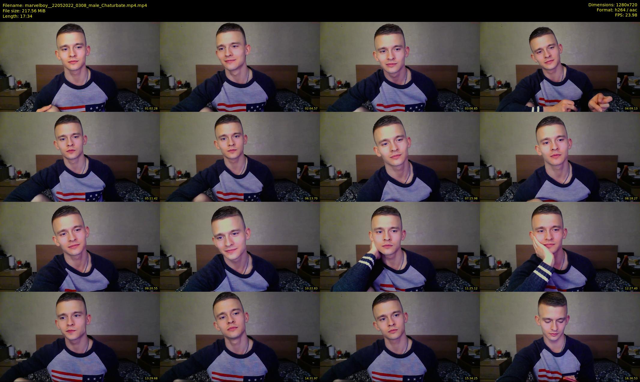 marvelboy_ — 18 minute Chaturbate male cam show recording, 720p, May 22, 2022