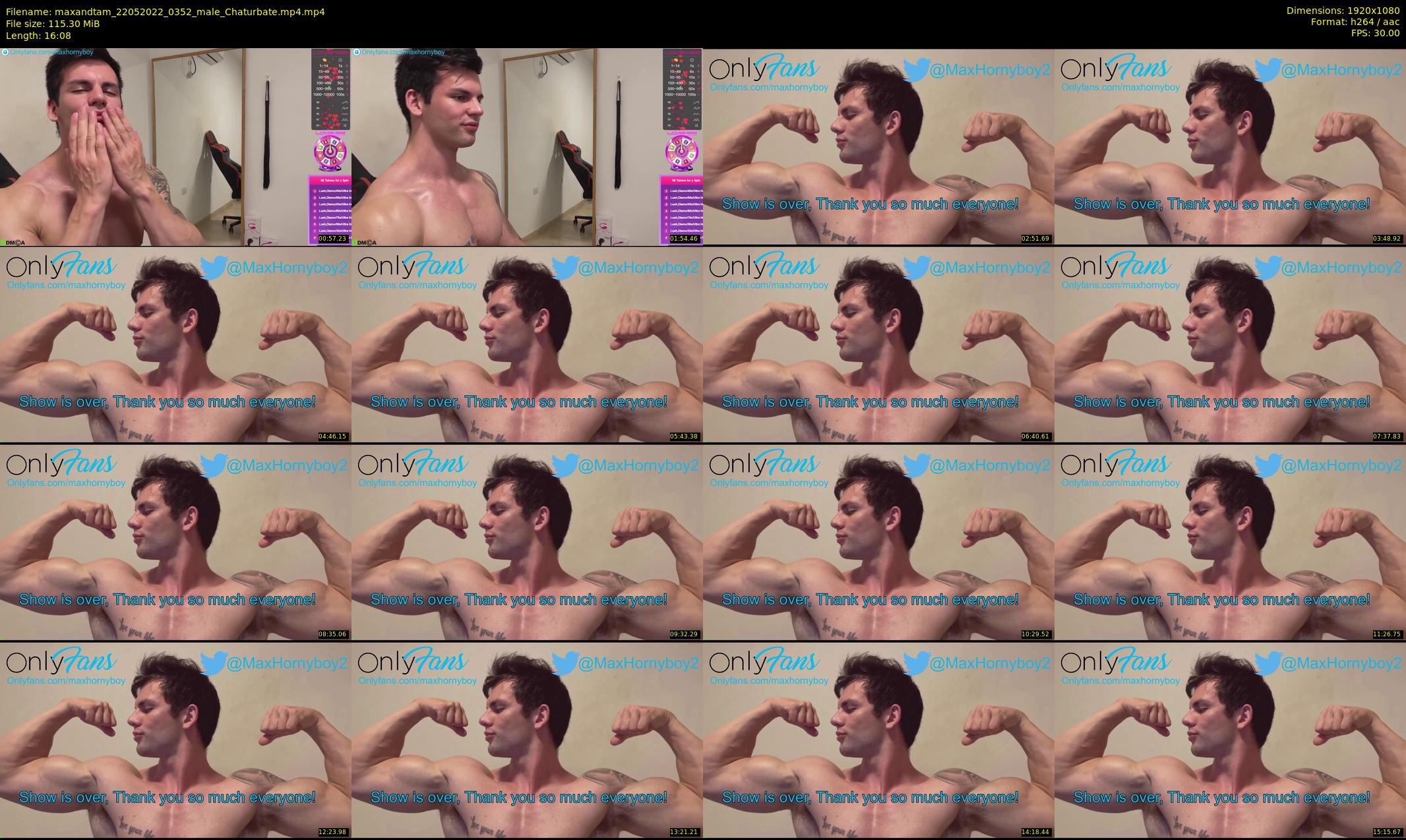 maxandtam — 17 minute Chaturbate couple cam show recording, 1080p, May 22, 2022