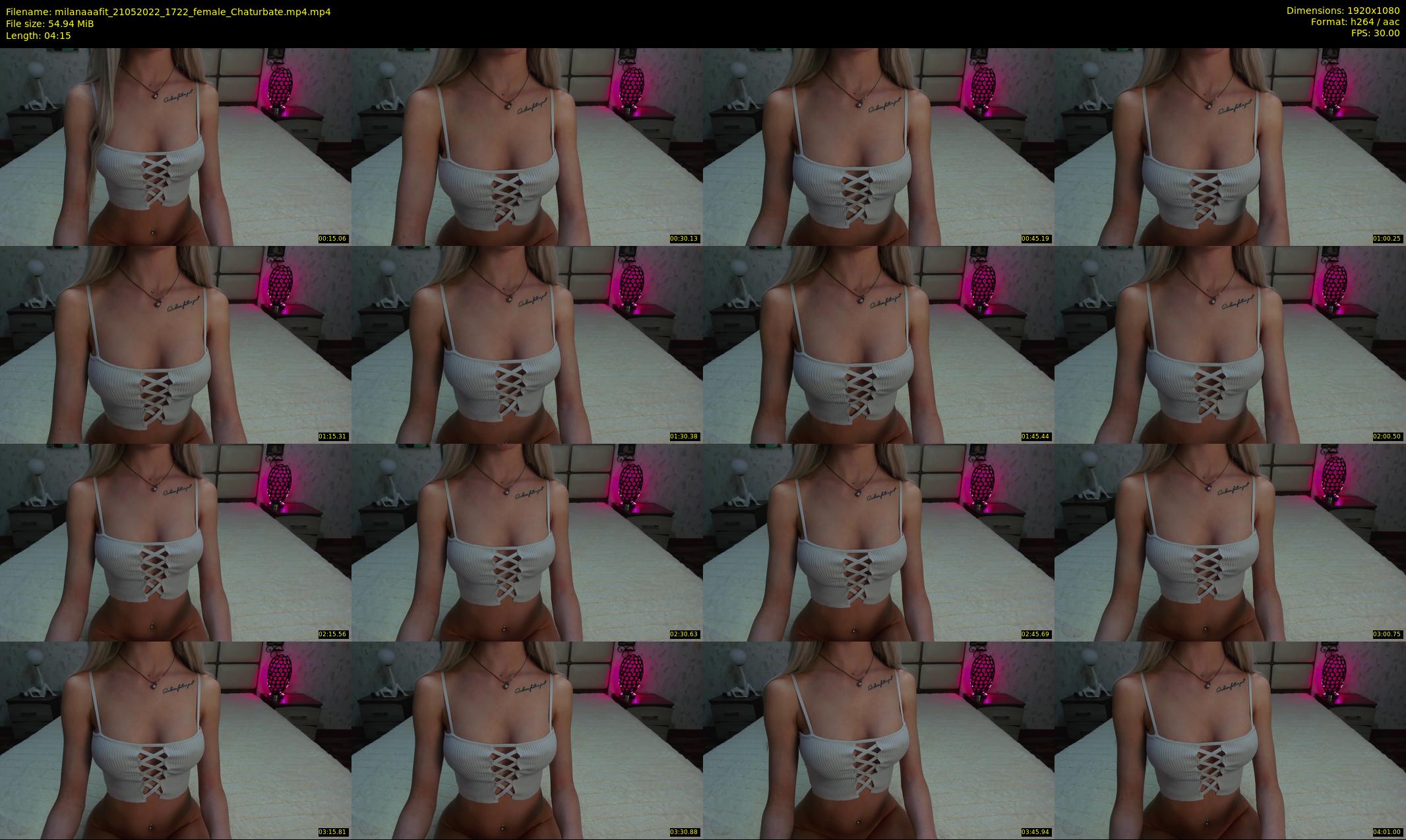 milanaaafit — 5 minute Chaturbate couple cam show recording, 1080p, May 21, 2022