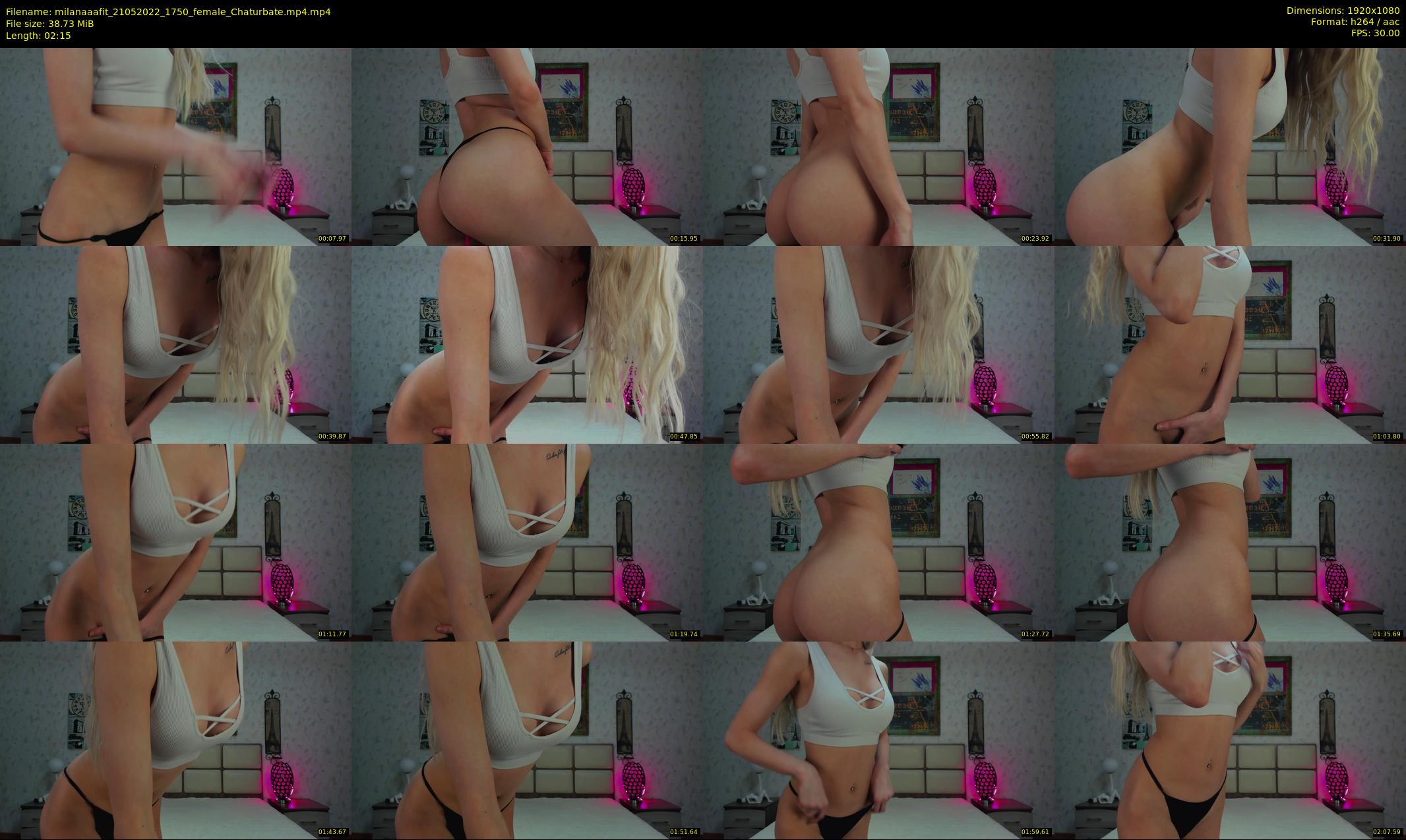 milanaaafit — 3 minute Chaturbate couple cam show recording, 1080p, May 21, 2022