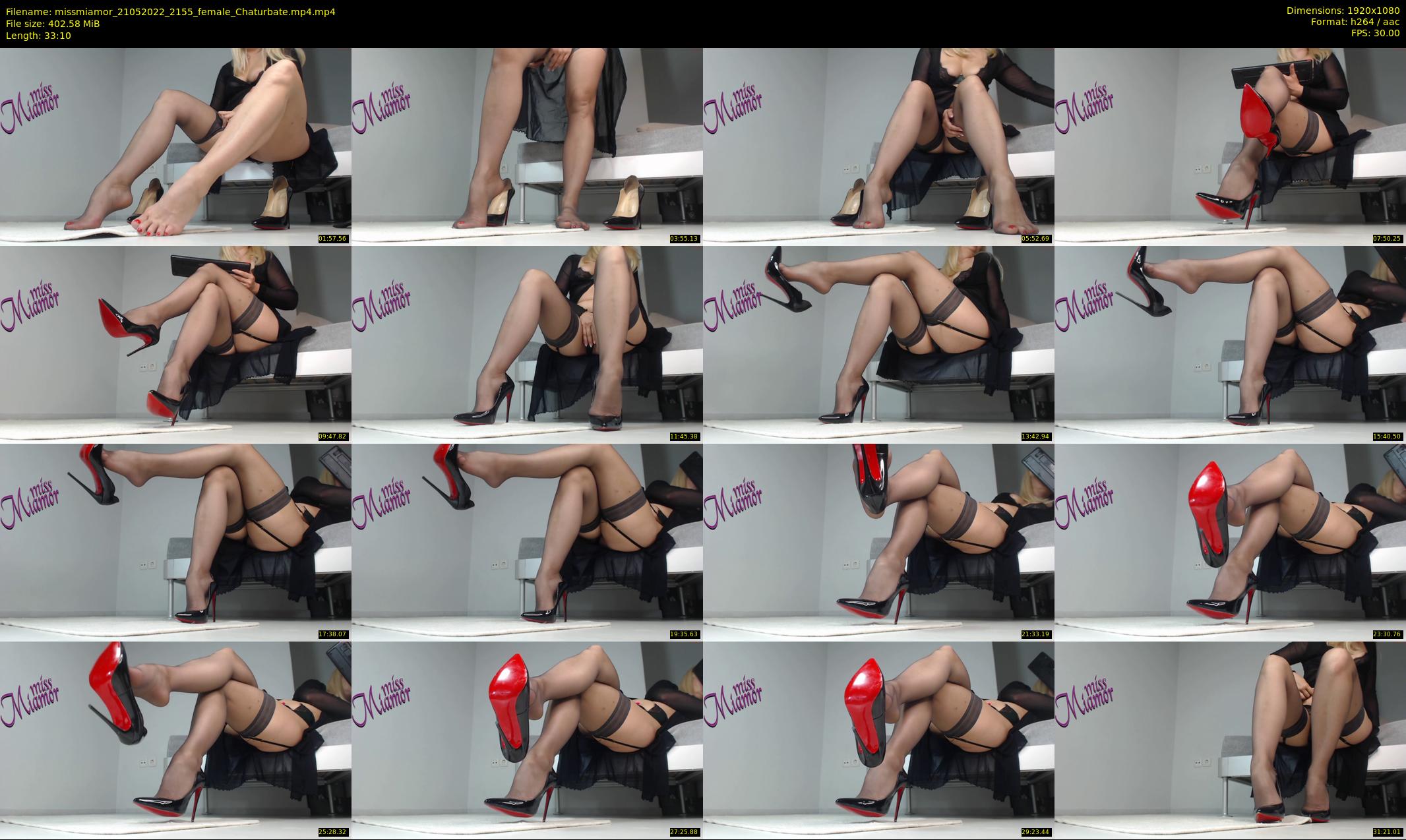 missmiamor — 34 minute Chaturbate female cam show recording, 1080p, May 21, 2022