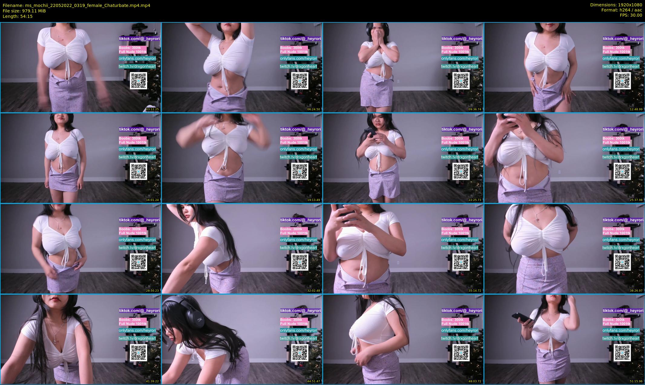ms_mochii — 55 minute Chaturbate female cam show recording, 1080p, May 22, 2022