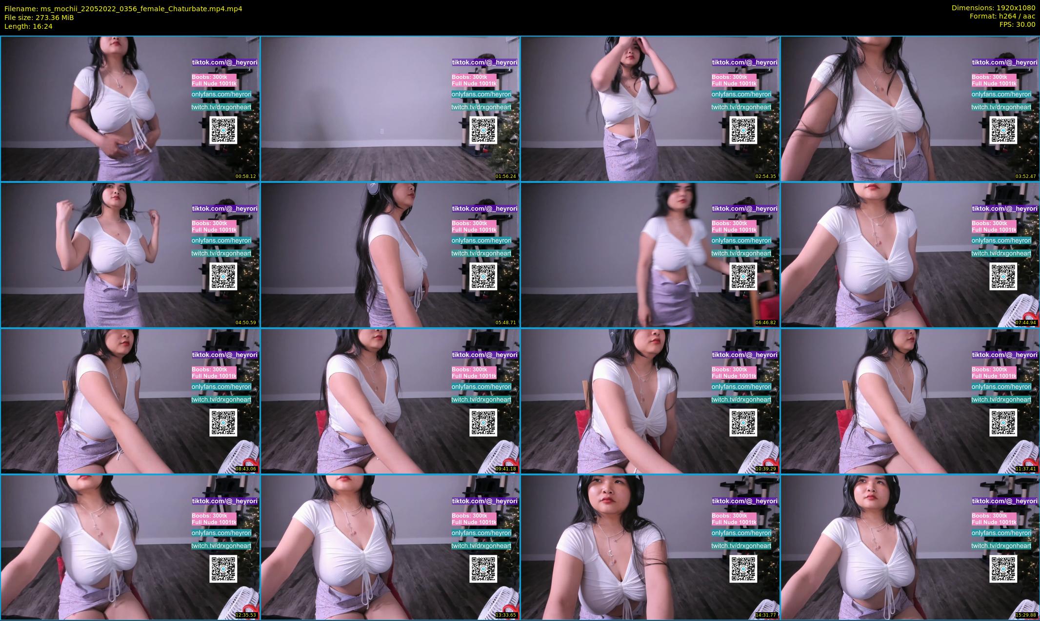 ms_mochii — 17 minute Chaturbate female cam show recording, 1080p, May 22, 2022