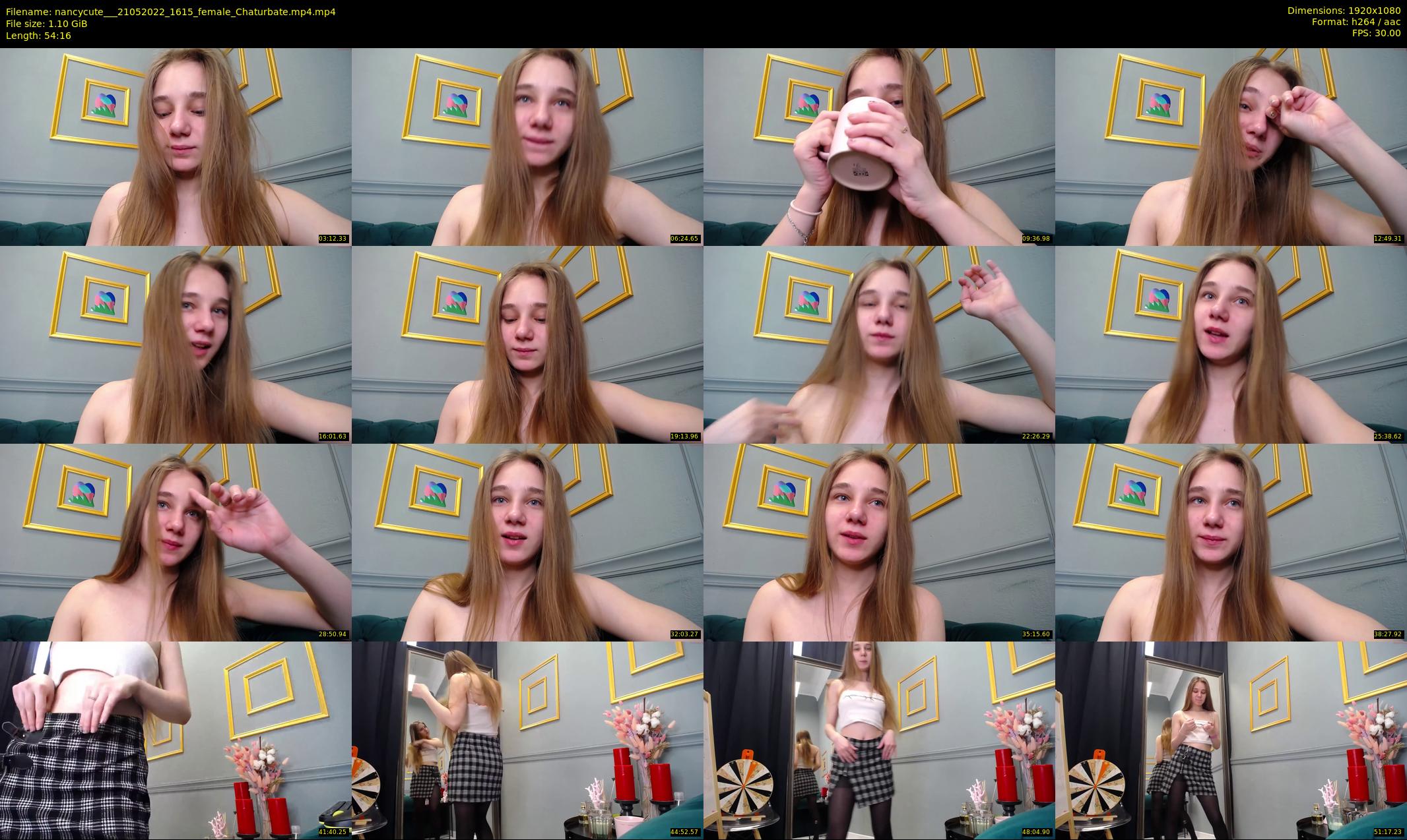 nancycute__ — 55 minute Chaturbate female cam show recording, 1080p, May 21, 2022