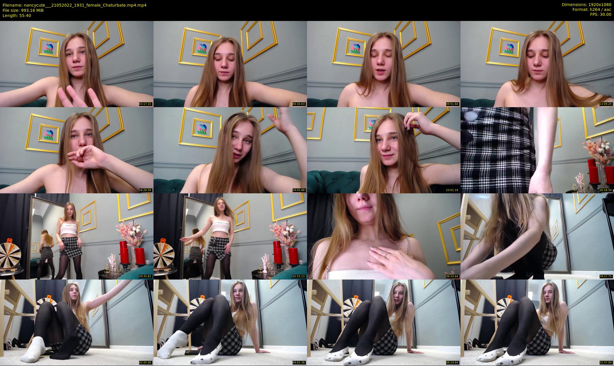 nancycute__ — 56 minute Chaturbate female cam show recording, 1080p, May 21, 2022