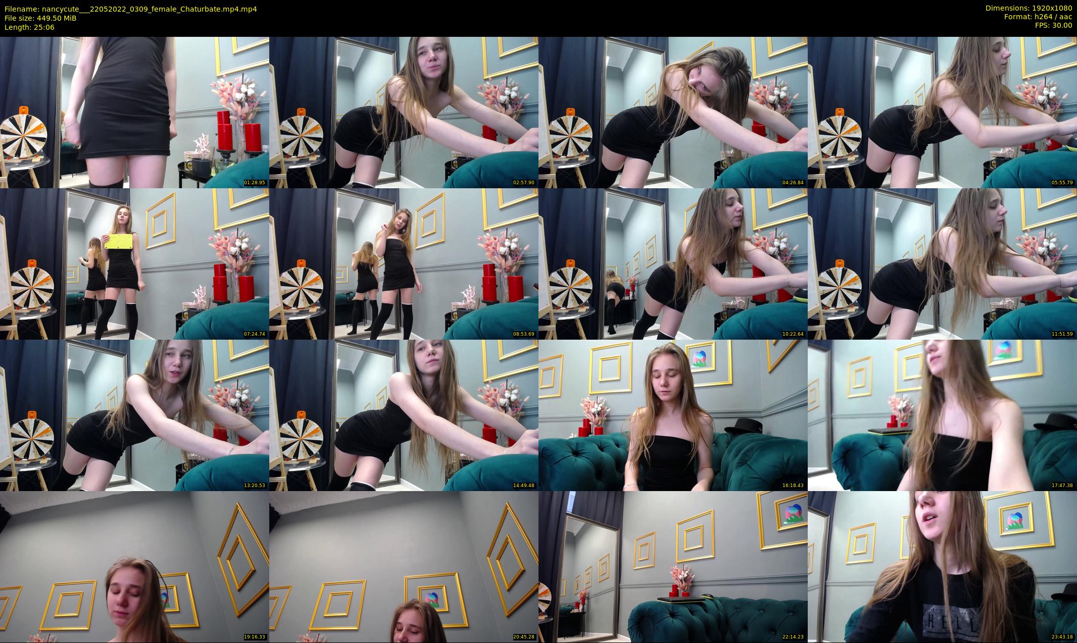 nancycute__ — 26 minute Chaturbate female cam show recording, 1080p, May 22, 2022