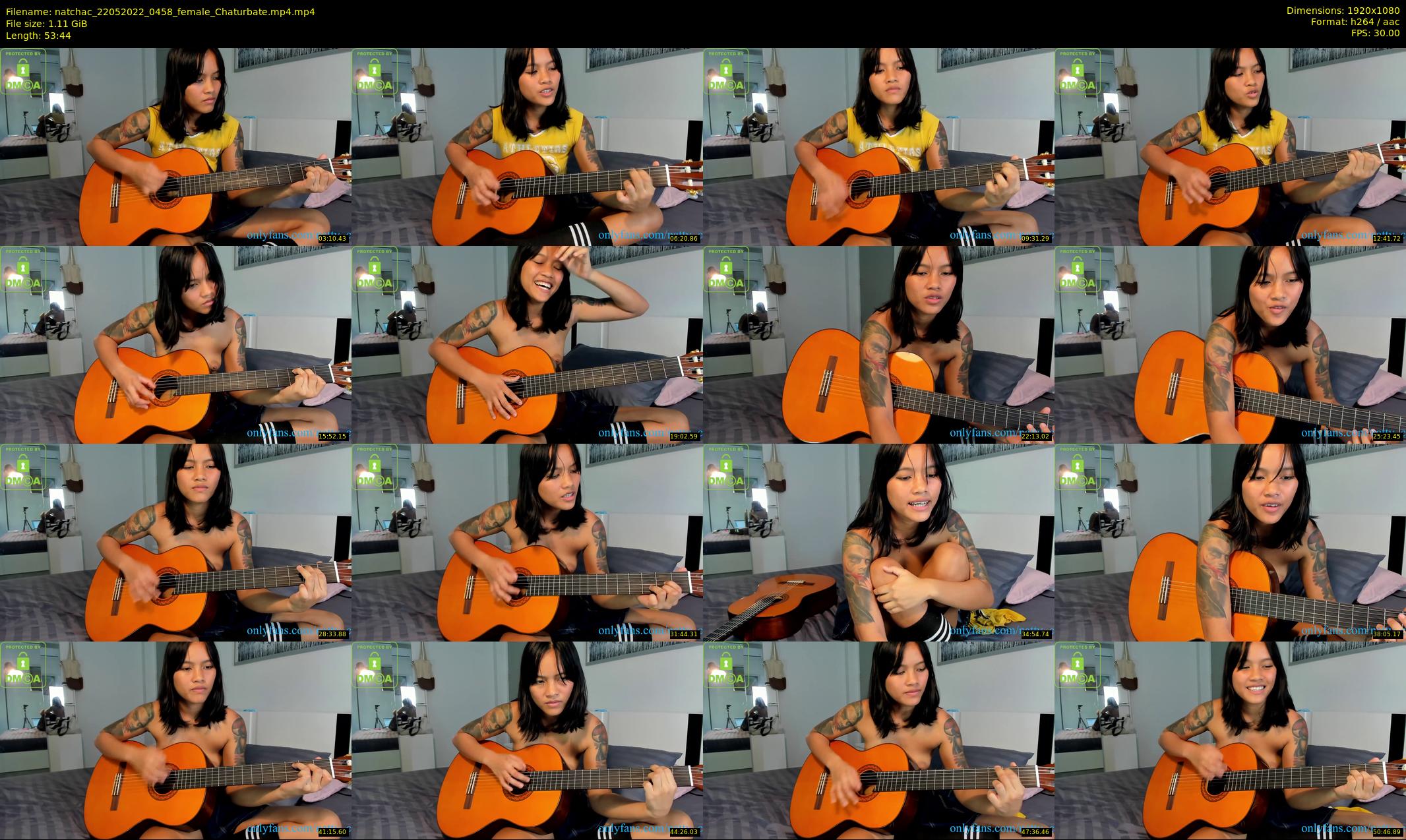natchac — 54 minute Chaturbate female cam show recording, 1080p, May 22, 2022