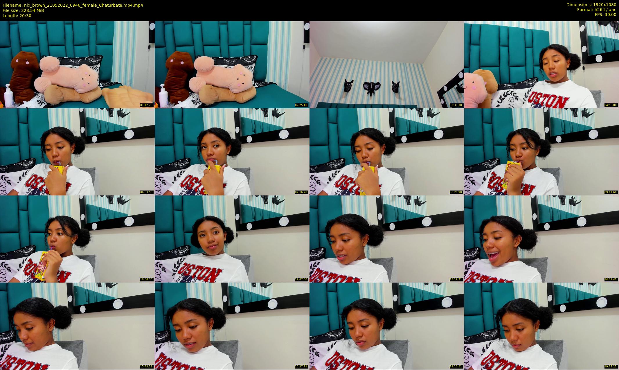 nix_brown — 21 minute Chaturbate female cam show recording, 1080p, May 21, 2022